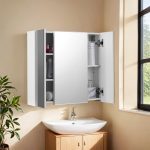 Mirror cabinet white