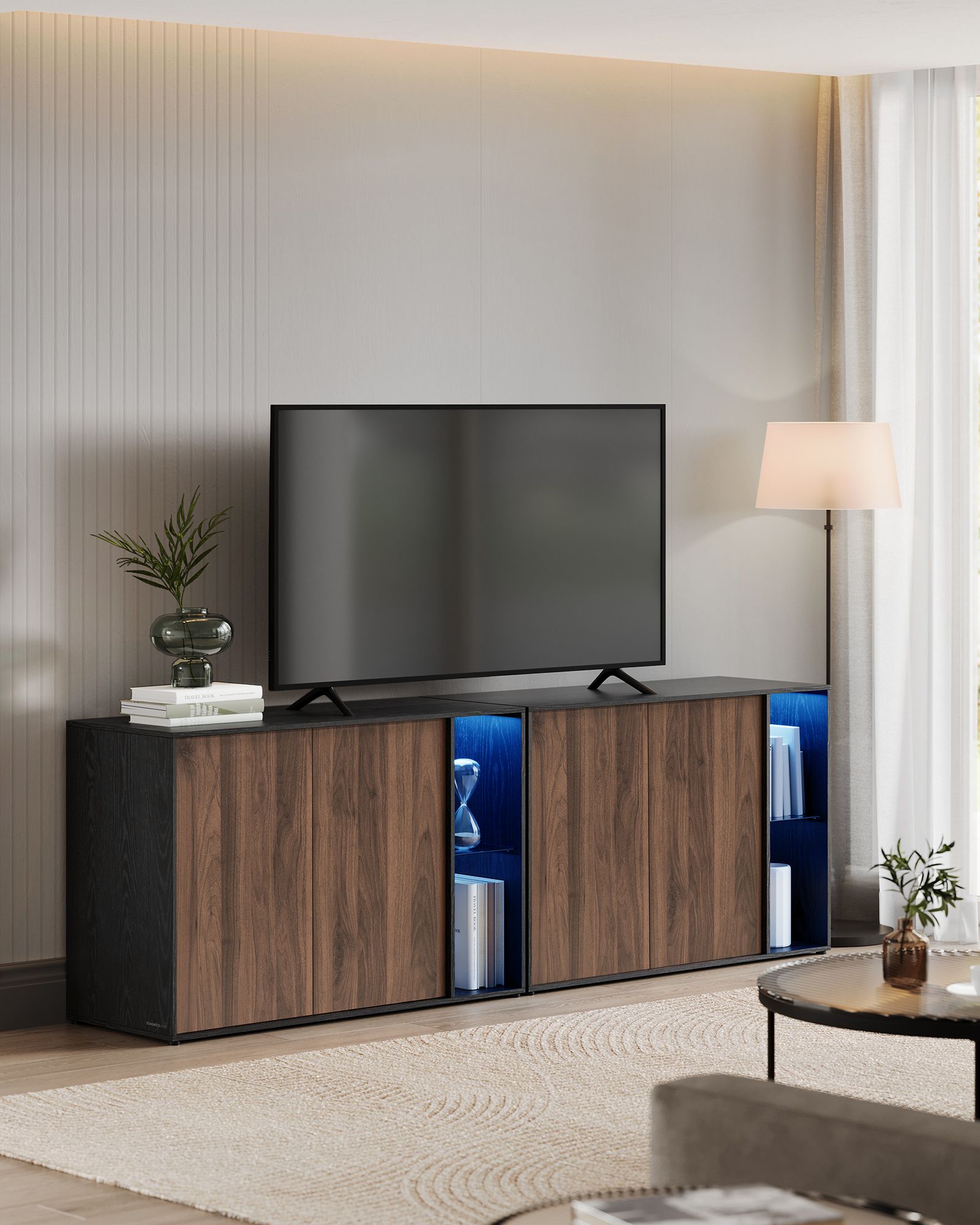 Sideboard with lighting and Toolless technology - Image 2