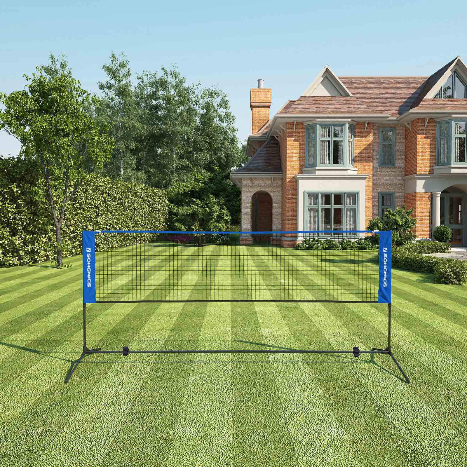 Badminton net with metal frame - Image 4