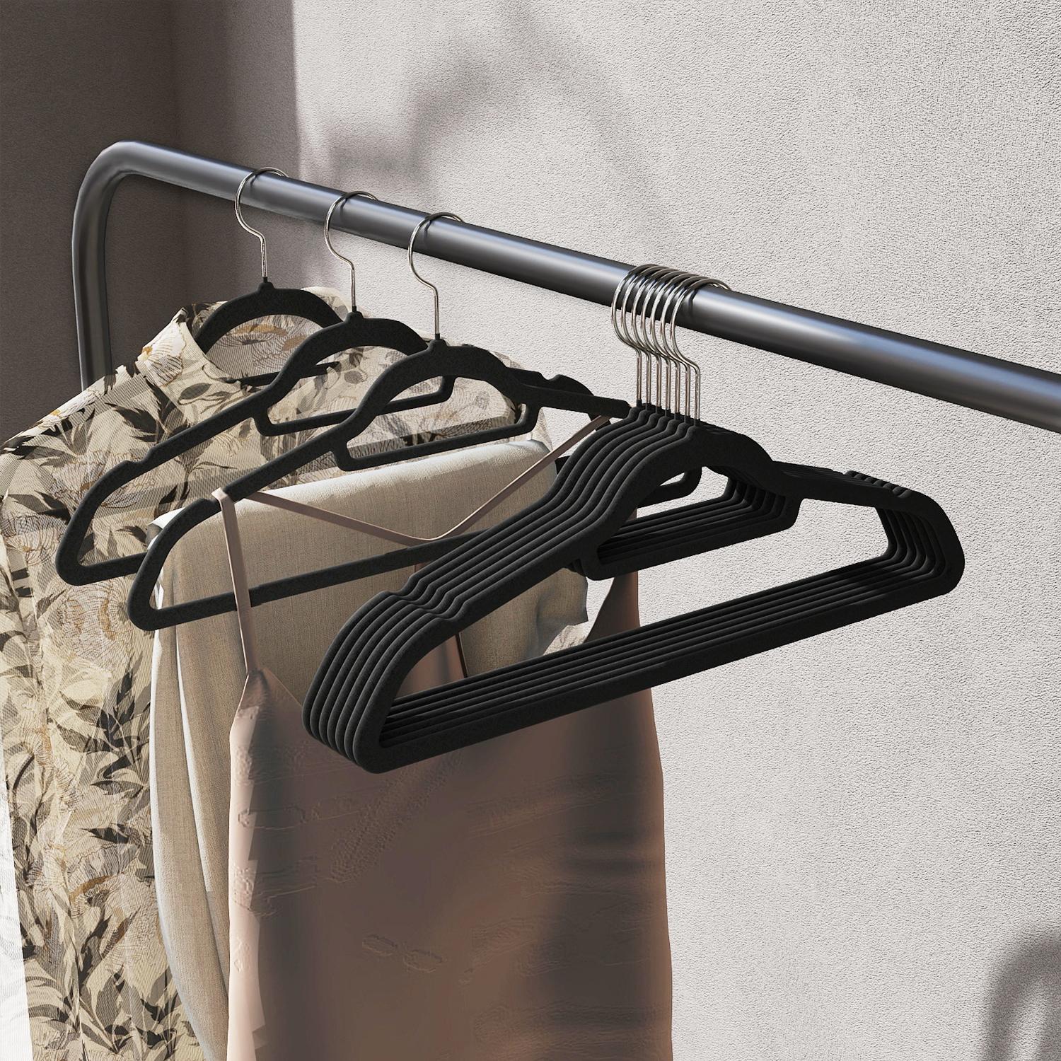Velvet coat hanger, set of 20, hanger