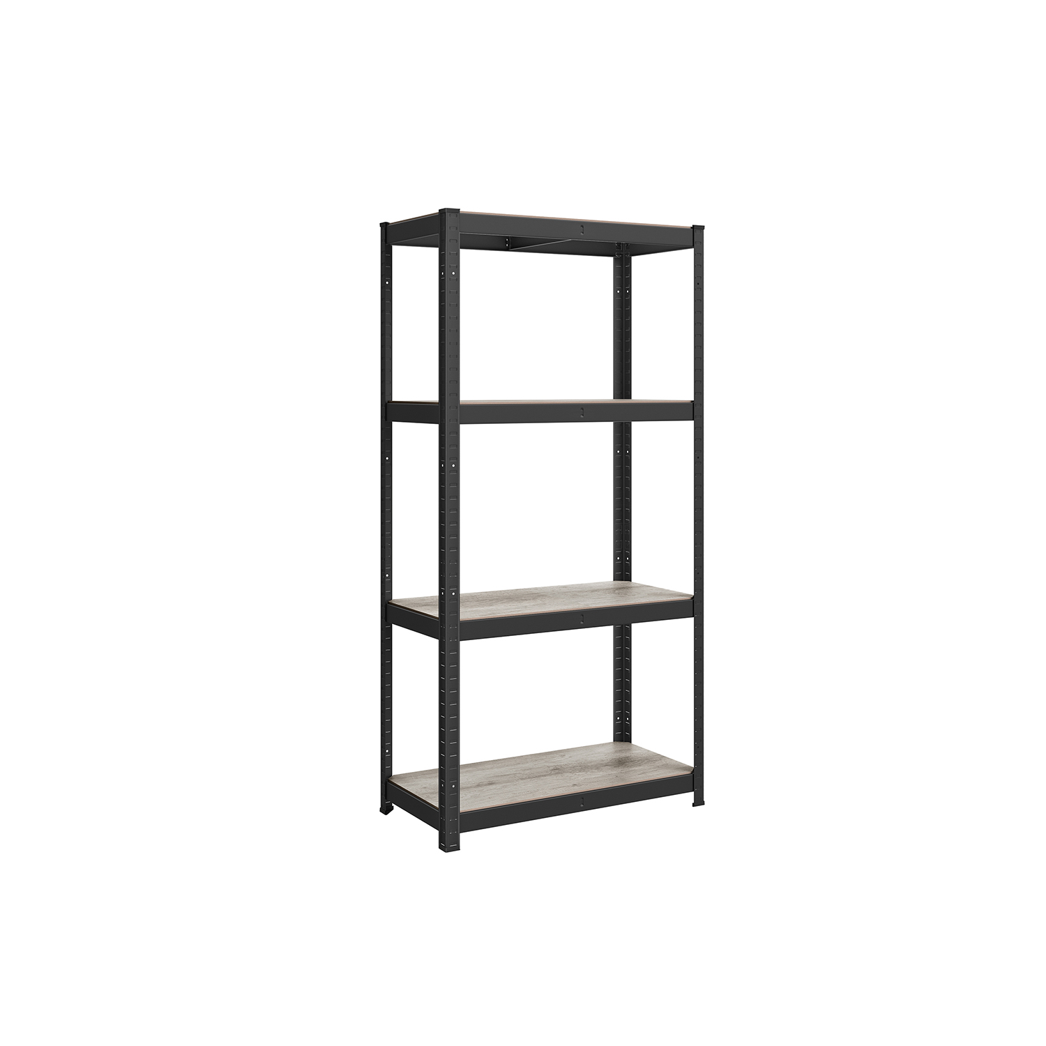Standing shelf 40 x 80 x 160 cm with 4 adjustable shelves