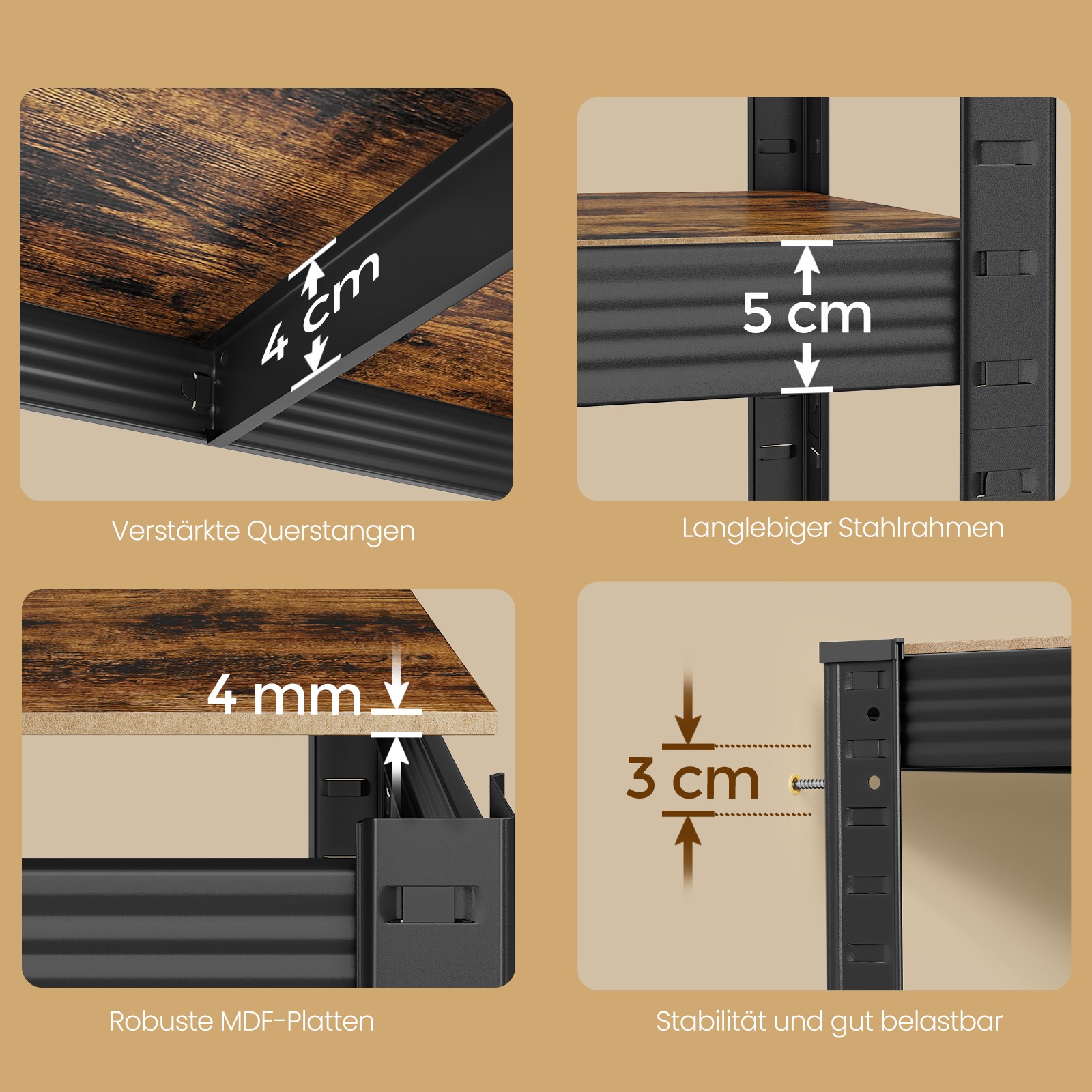 Heavy duty shelving, cellar shelving, storage shelving - Image 3