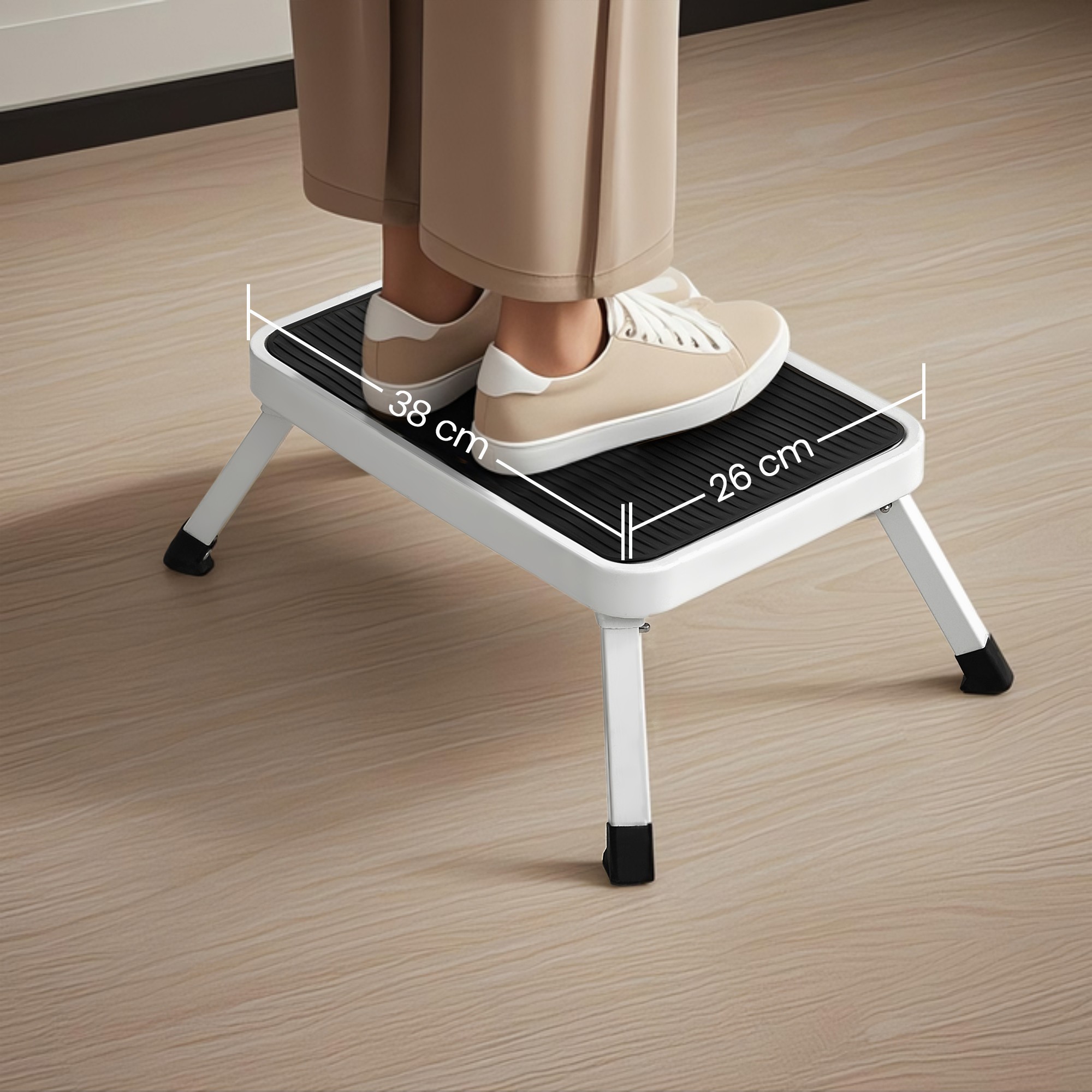 Trappstege, trappstege, hopfällbart trappsteg