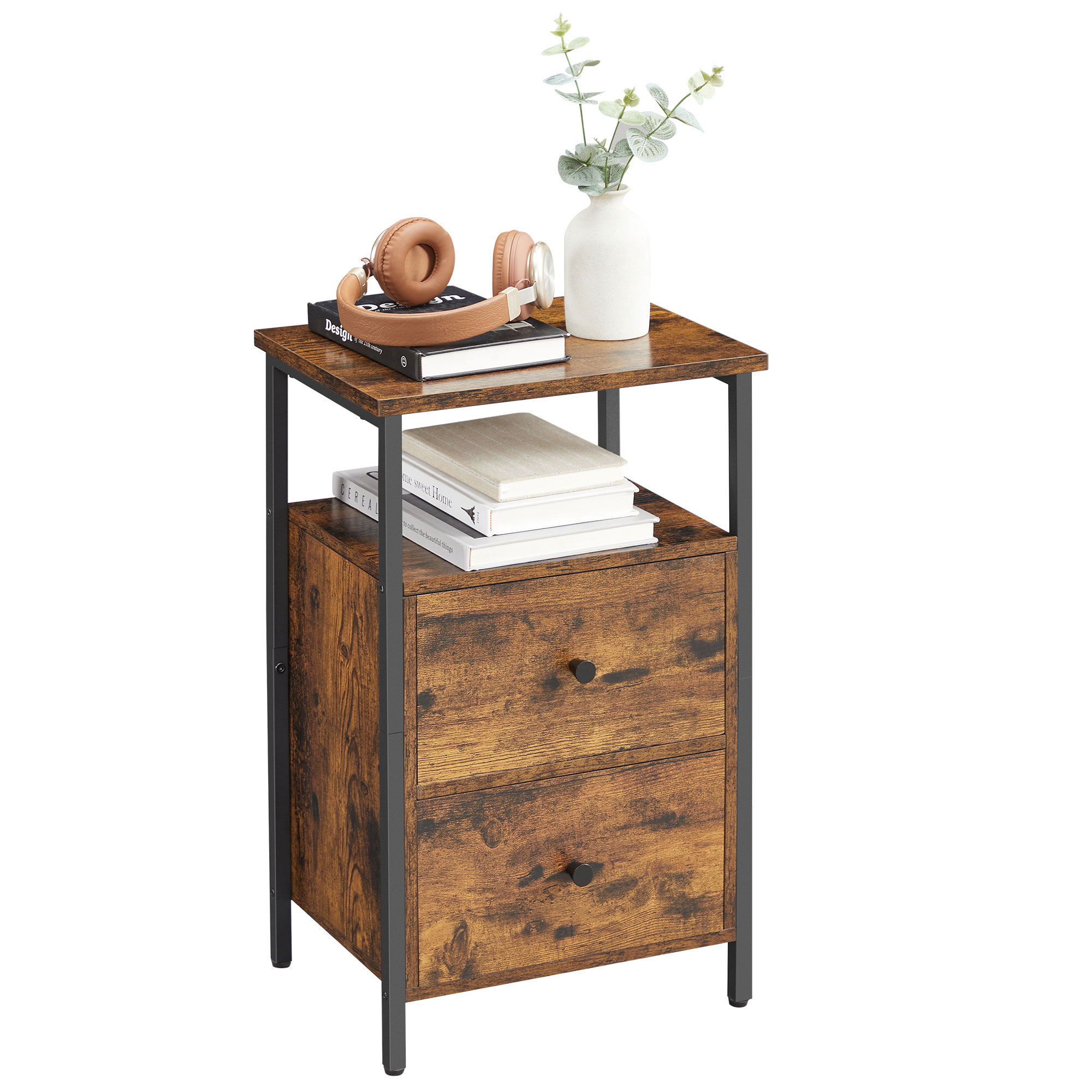 Bedside table, 38 x 28 x 60 LET521B01 - Image 2