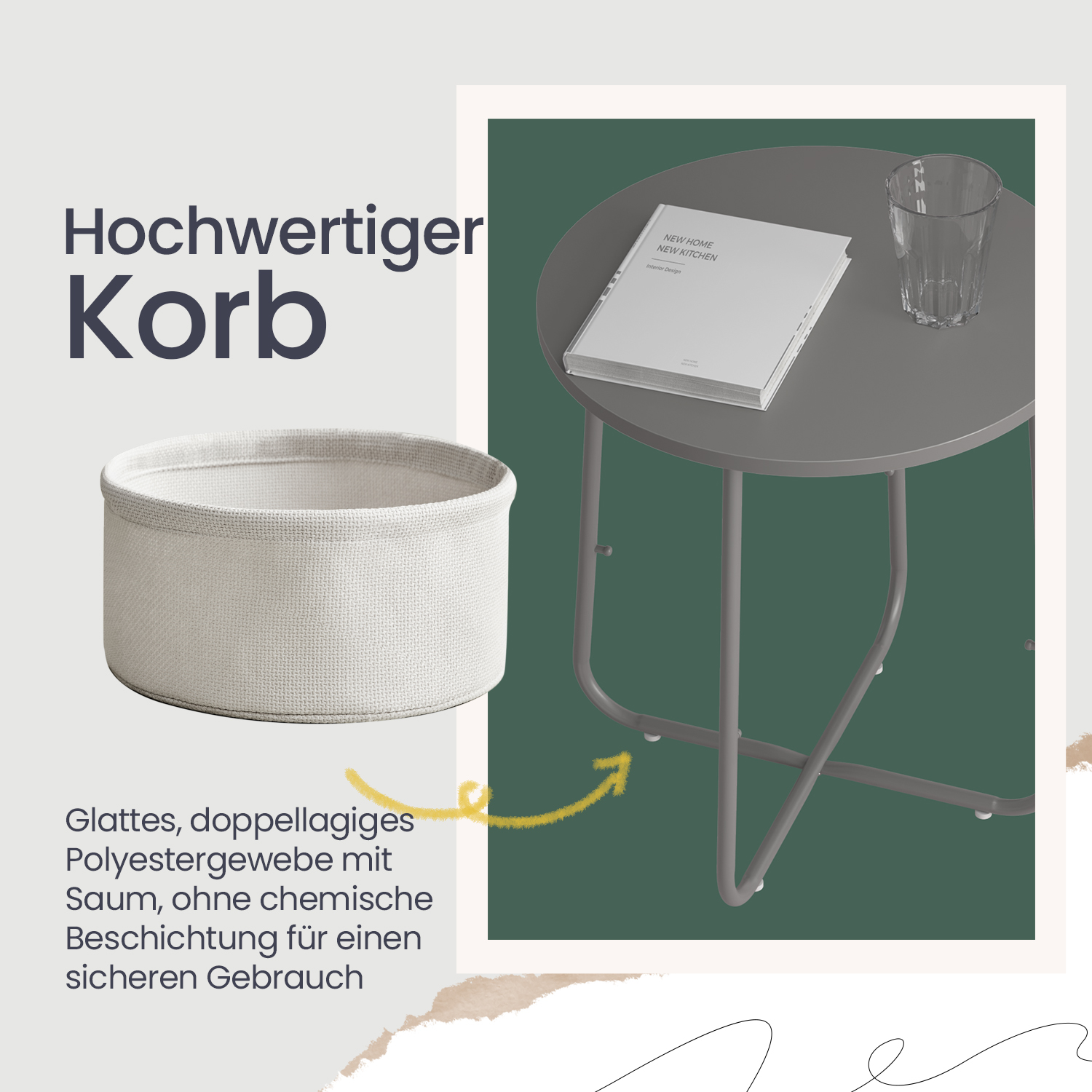 Side table round, small table, coffee table small - Image 5