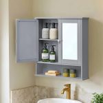 Mirror cabinet, bathroom cabinet, wall cabinet