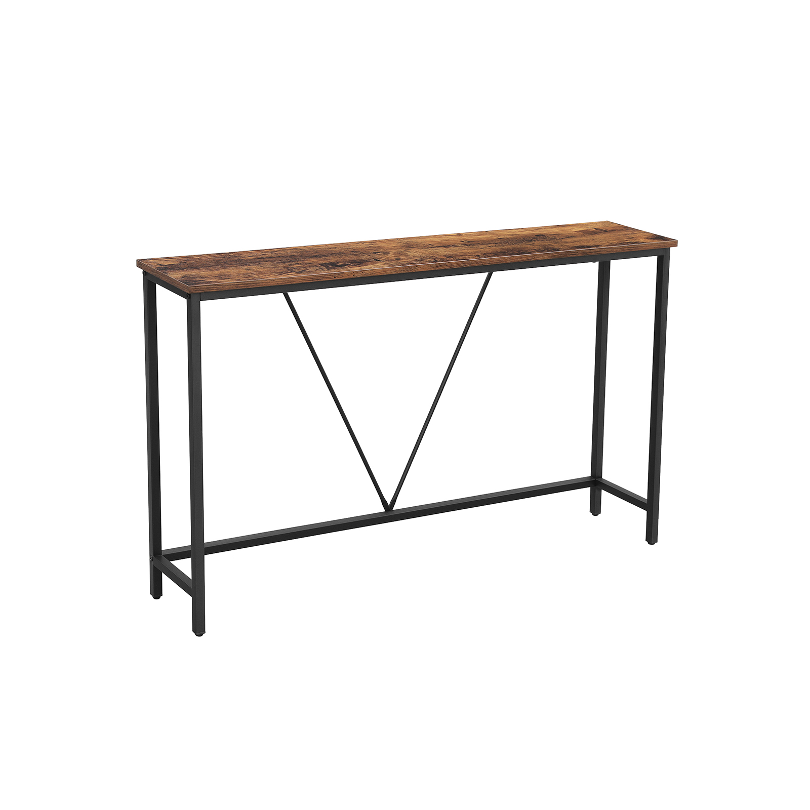 Console table vintage brown-black