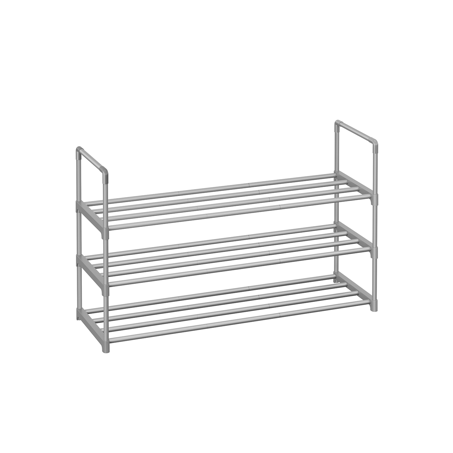 Shoe rack with 3 levels