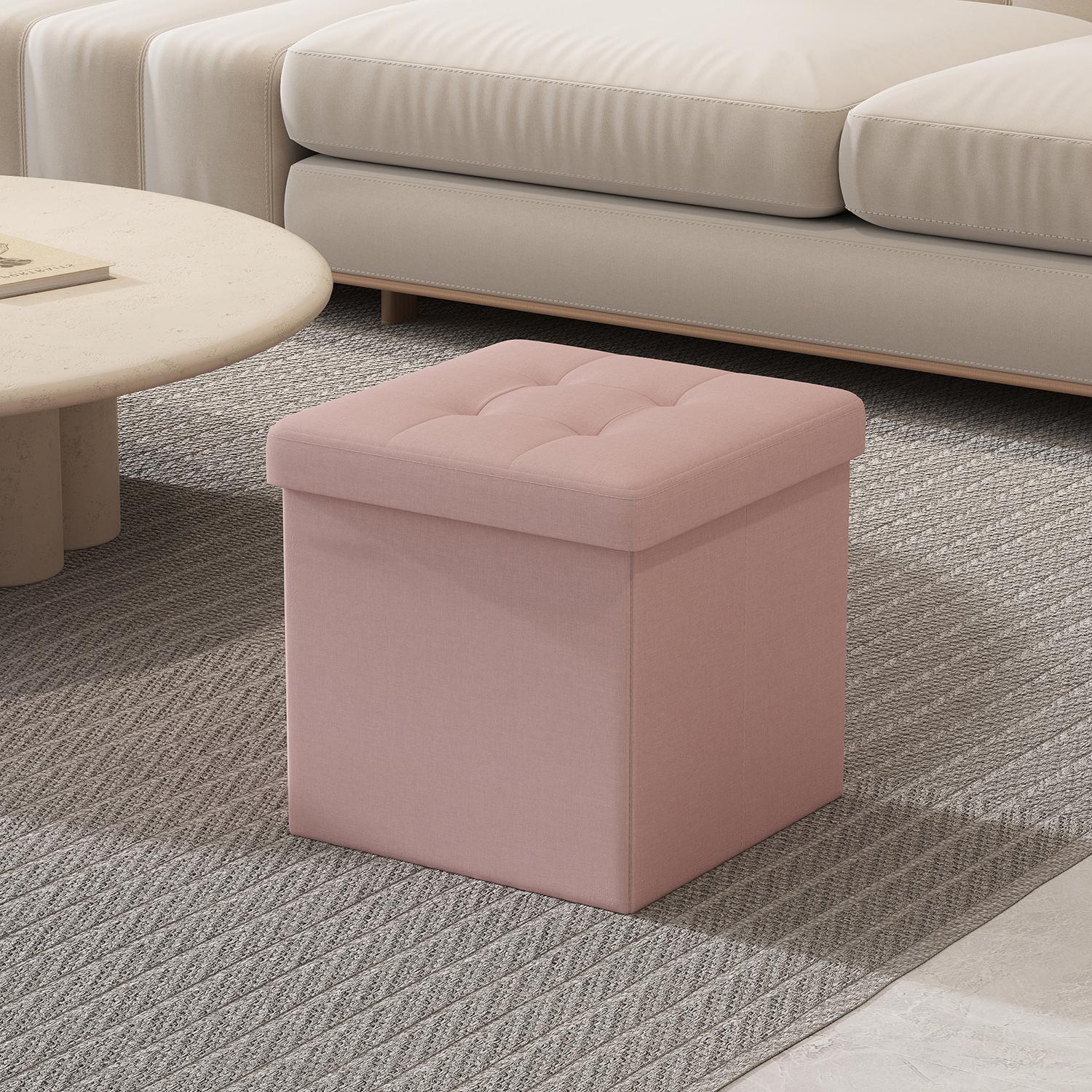 Stool, bench with storage space, 30 x 30 cm - Image 5