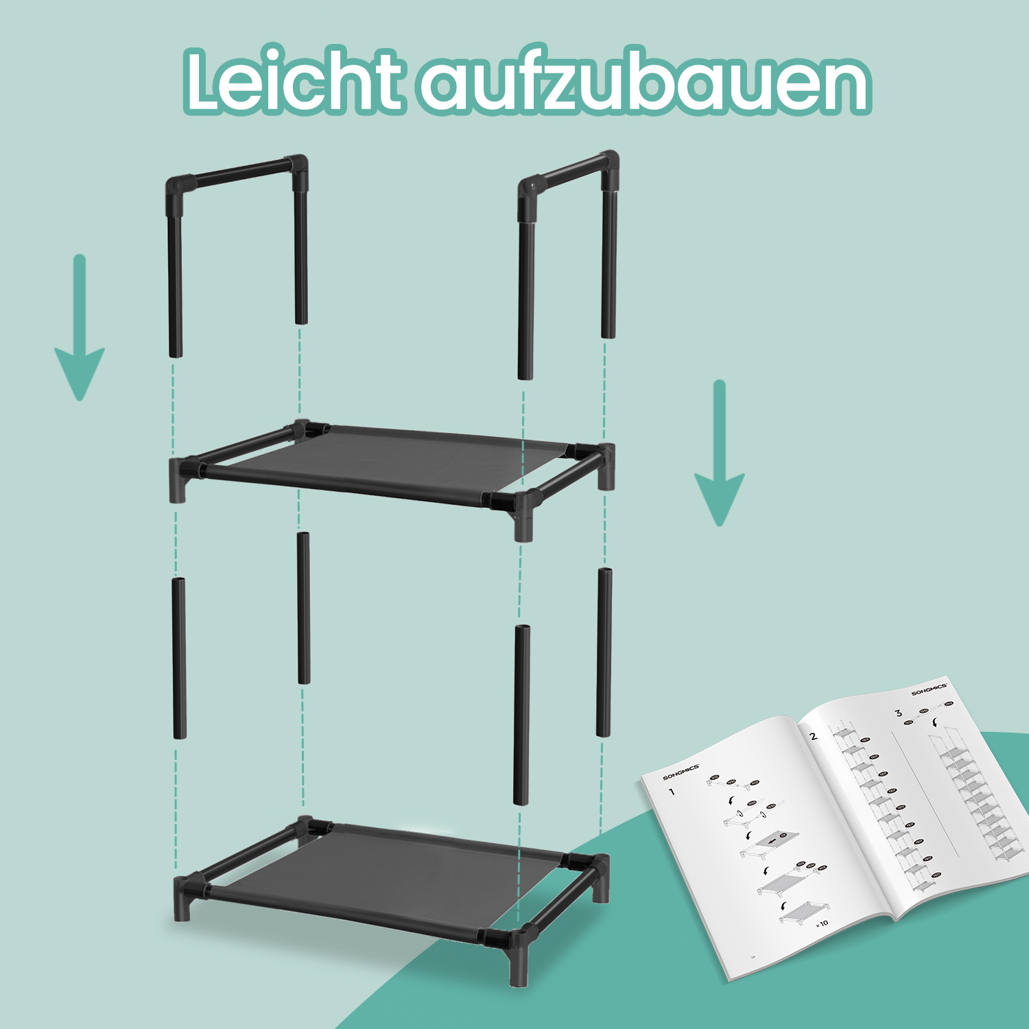 Shoe rack, 10 levels, shoe rack - Image 4