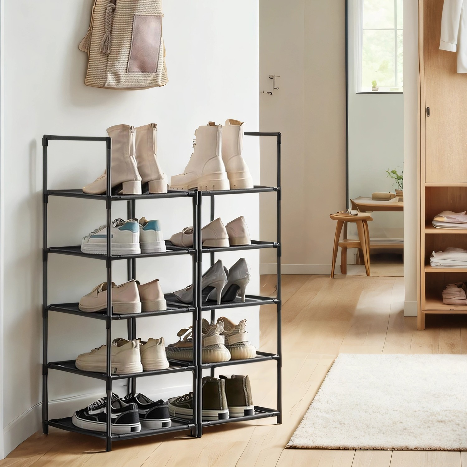 Shoe rack, 10 levels, shoe rack