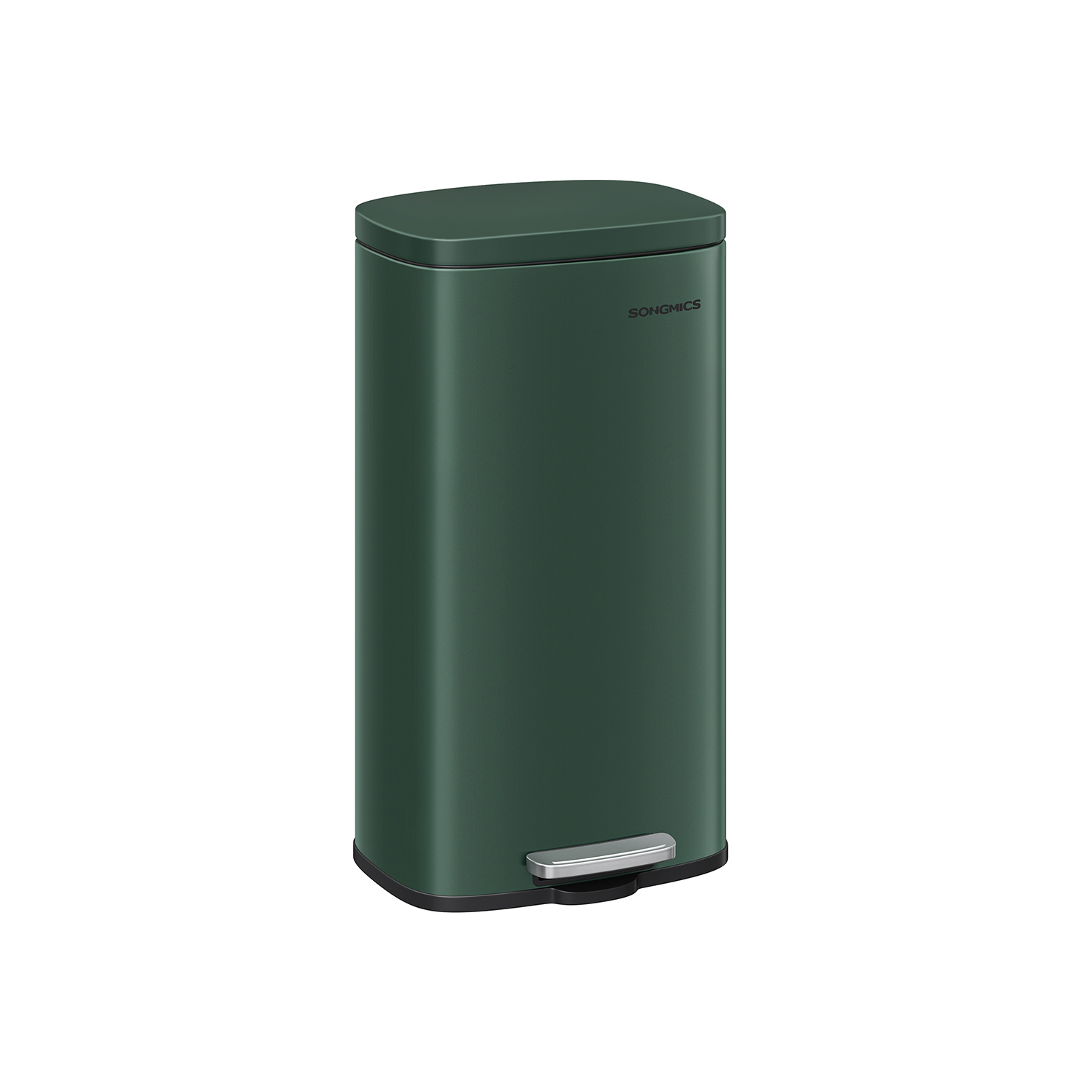 Kitchen waste bin 30 litre vintage green