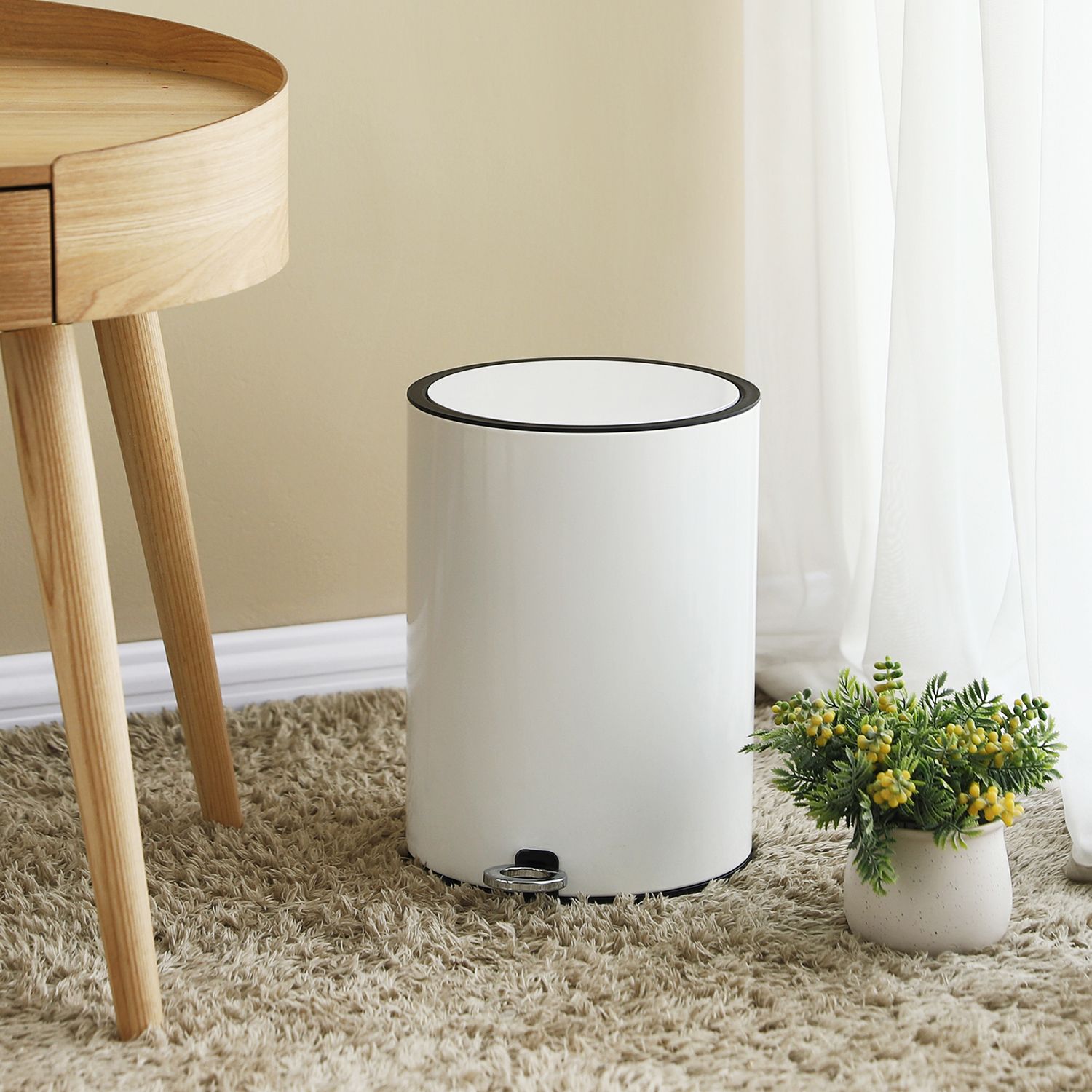 Lille affaldsspand til badeværelset 3 liter - Billede 3
