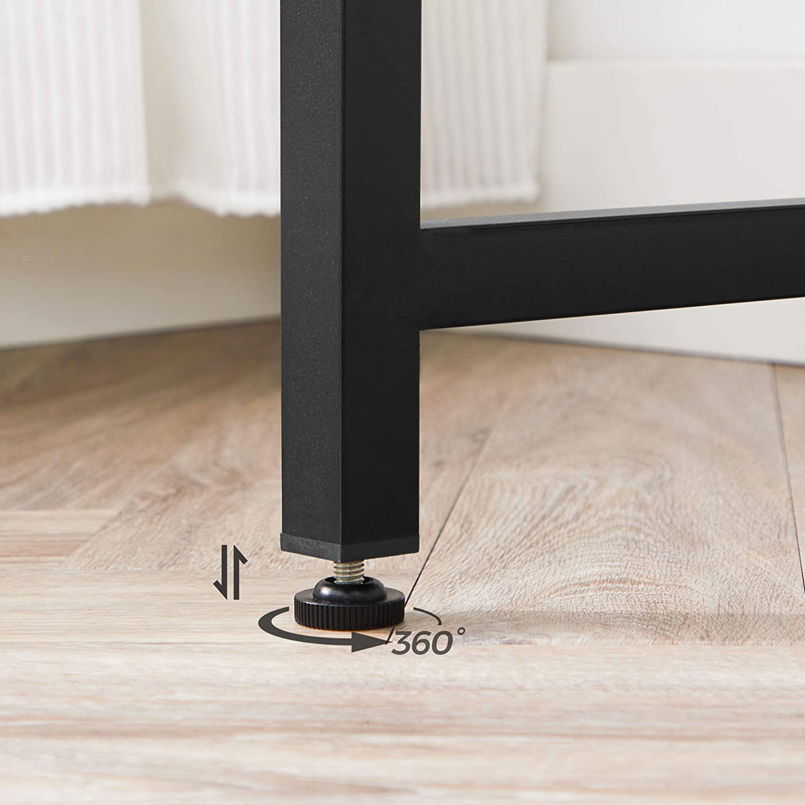 Desk with metal frame - Image 10