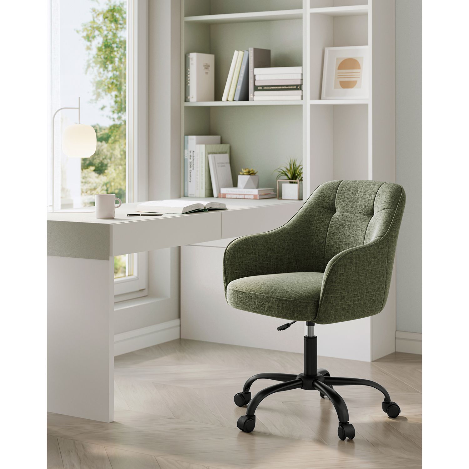 Home office chair green - Image 3