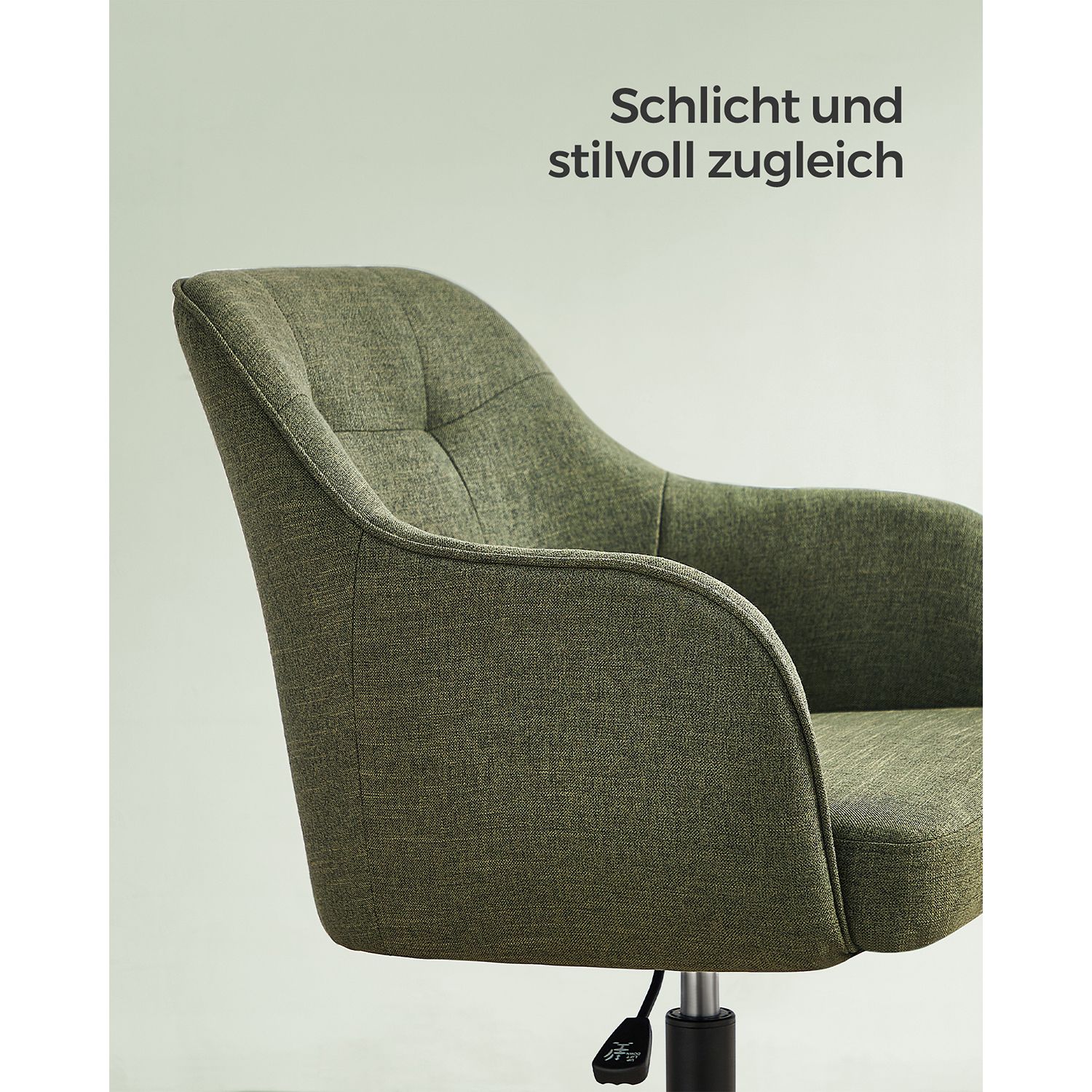 Home office chair green - Image 4