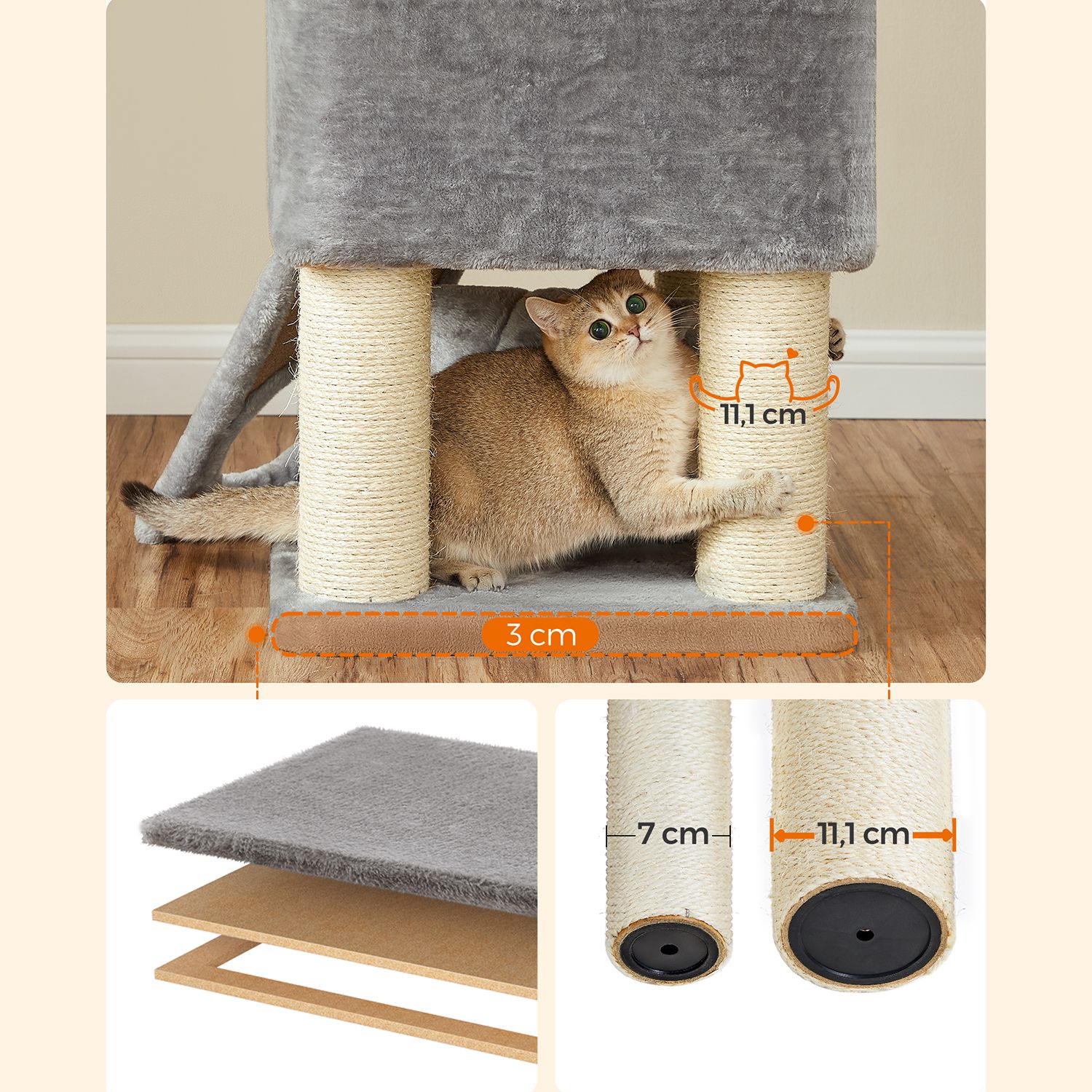 Kattetræ til store katte - Billede 6