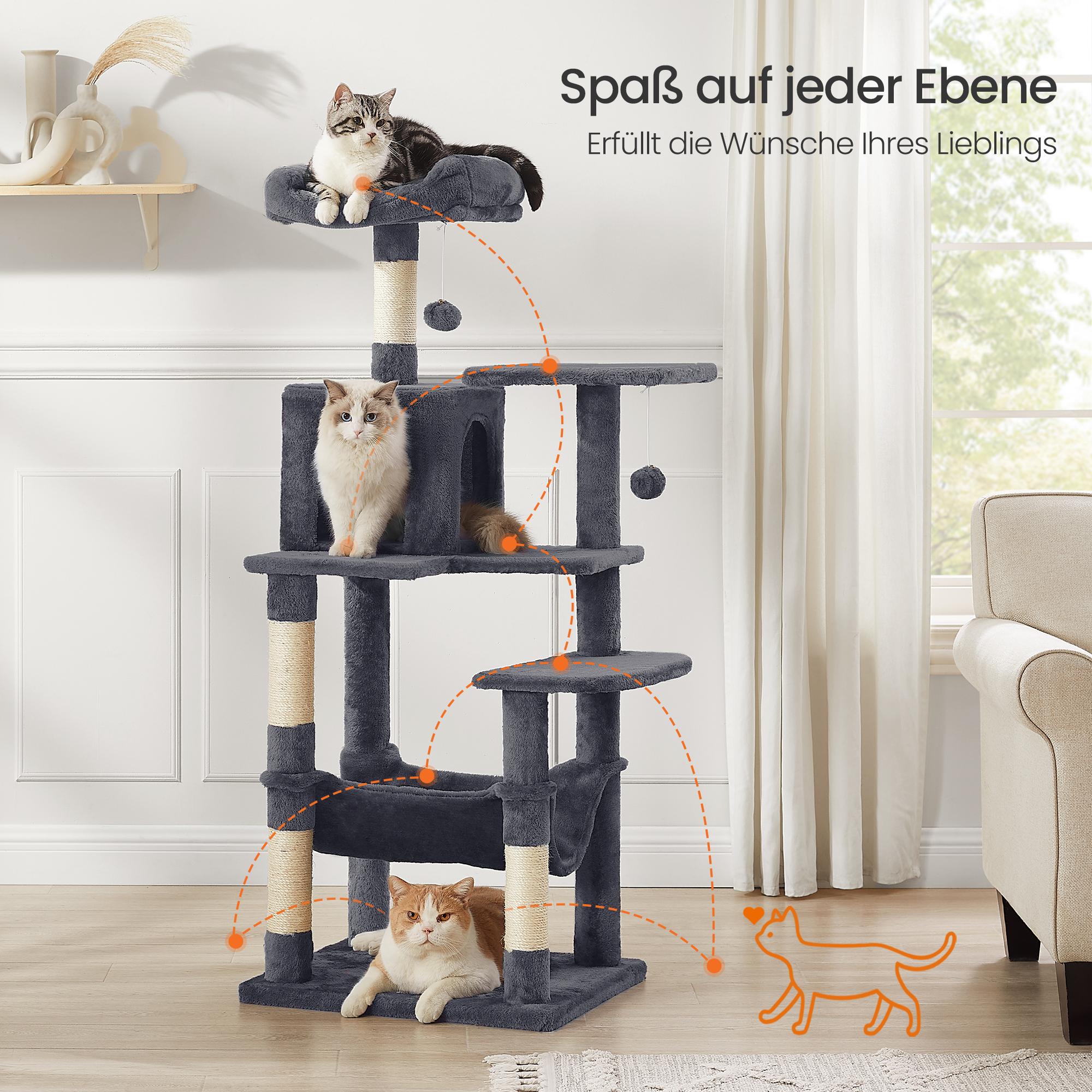 Scratching post, 143 cm high cat tree, cat scratching post - Image 2