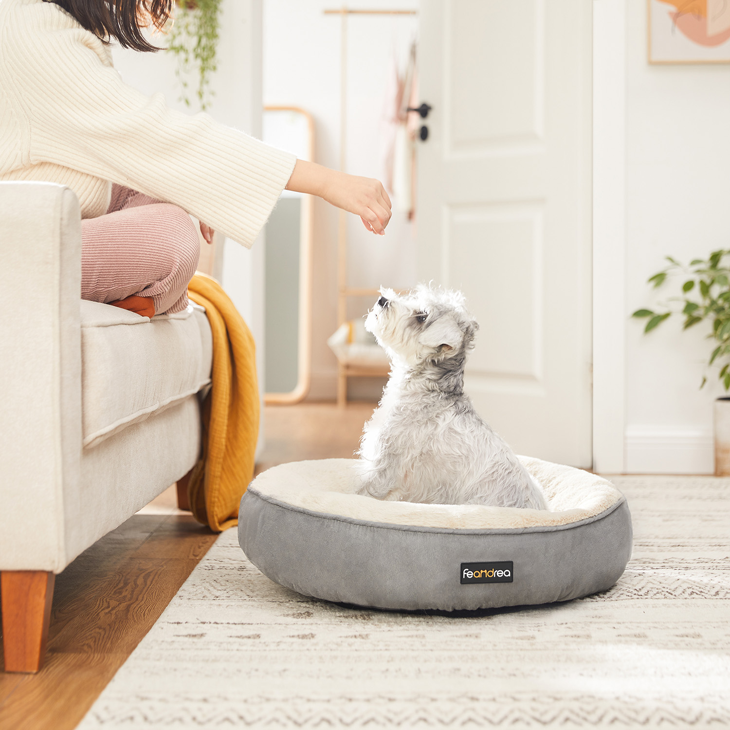Hundeseng Ø 60 cm donutform - Billede 3