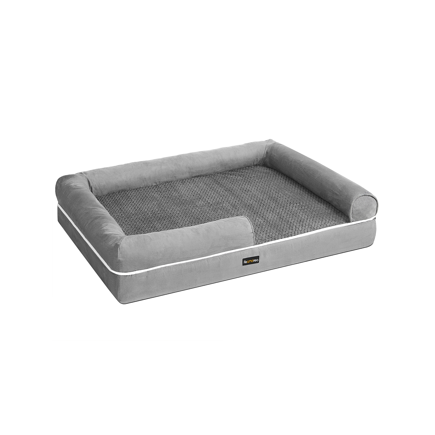 Dog Bed Orthopaedic Sofa Washable Non-Slip Grey