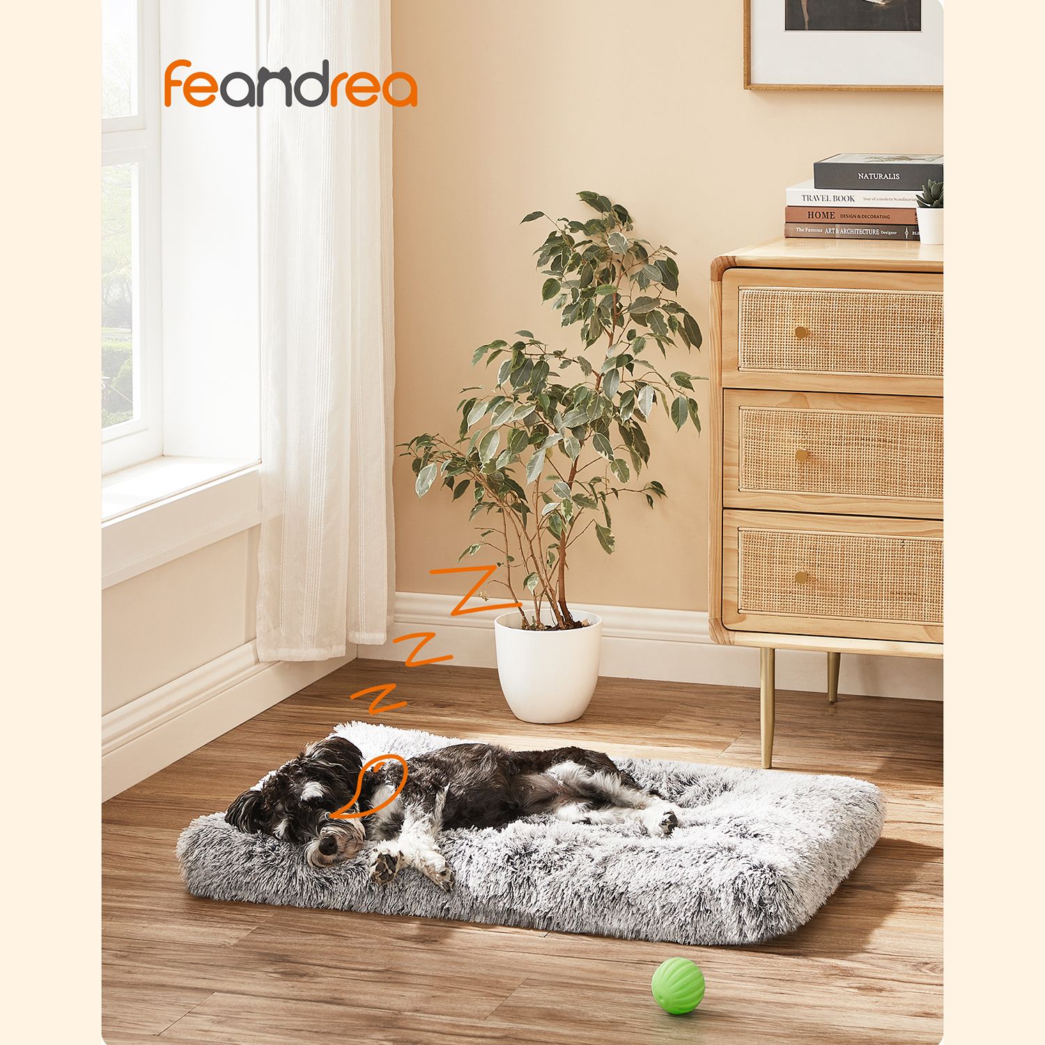 Hyggelig hundeseng 80 x 50 cm - Billede 2