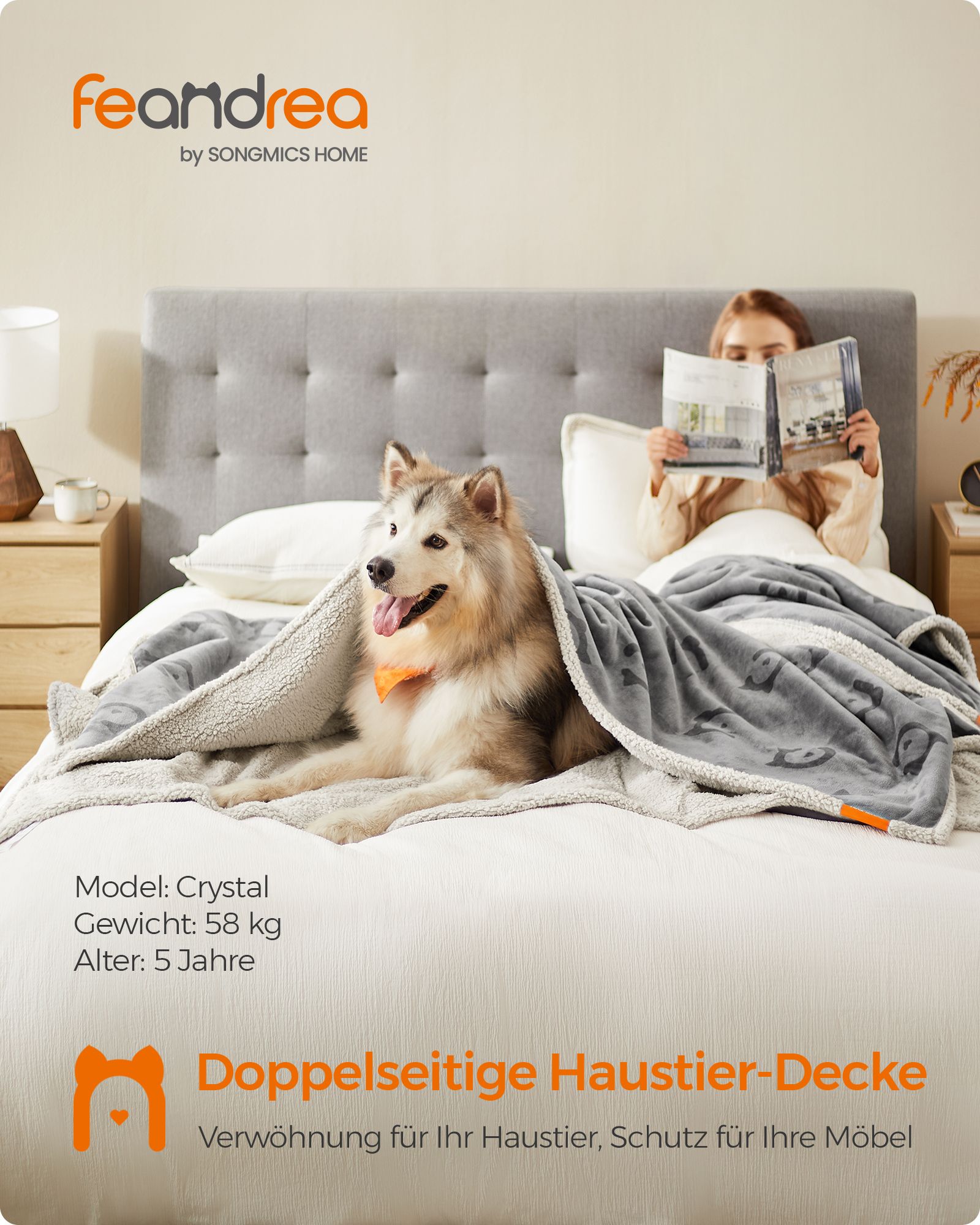 Hundedækken til mennesker og ekstra store hunde - Billede 2