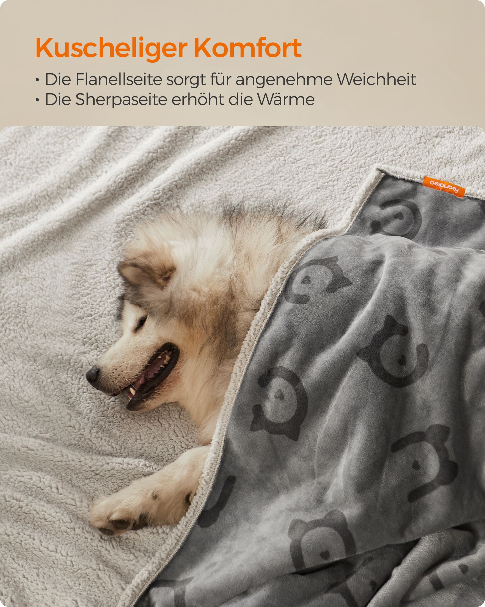 Hundedækken til mennesker og ekstra store hunde - Billede 4