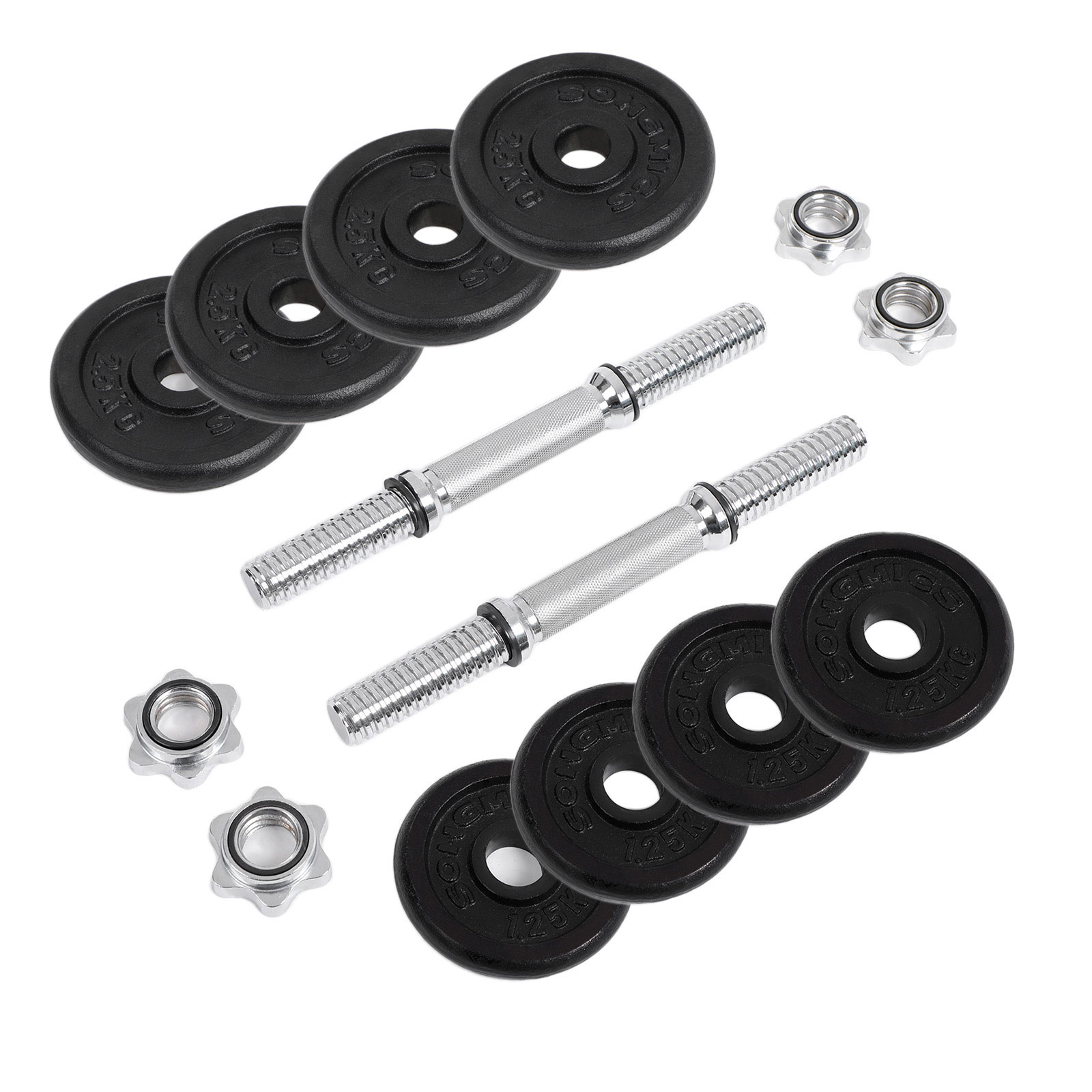 Cast iron dumbbell black - Image 4