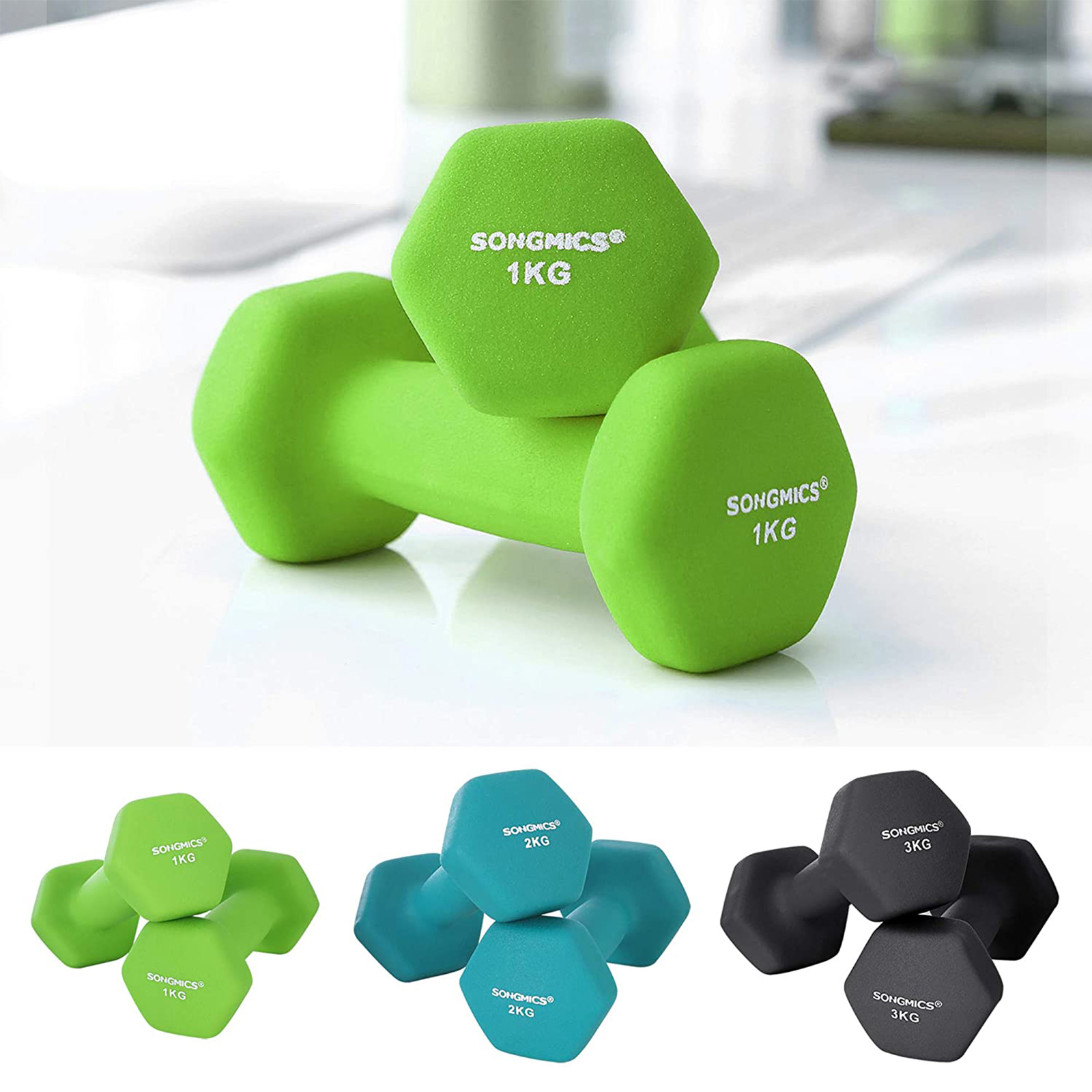 Dumbbell set with dumbbell rack - Image 4