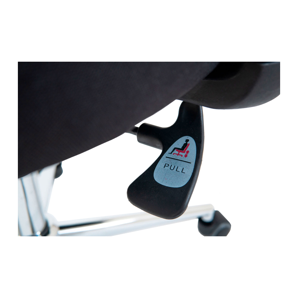 Rondi Mesh-kontorstol, Mesh Anyfix-mekanisme, sort - Billede 15