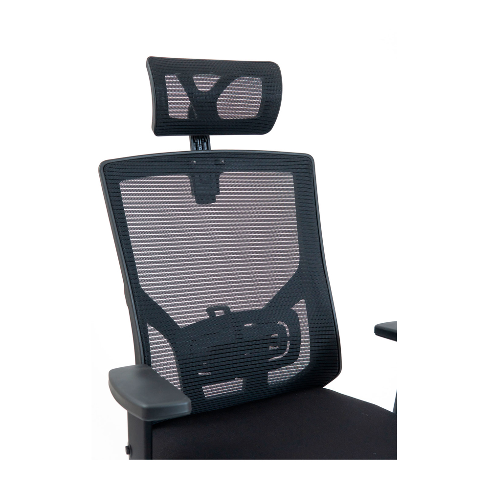 Rondi Mesh-kontorstol, Mesh Anyfix-mekanisme, sort - Billede 4
