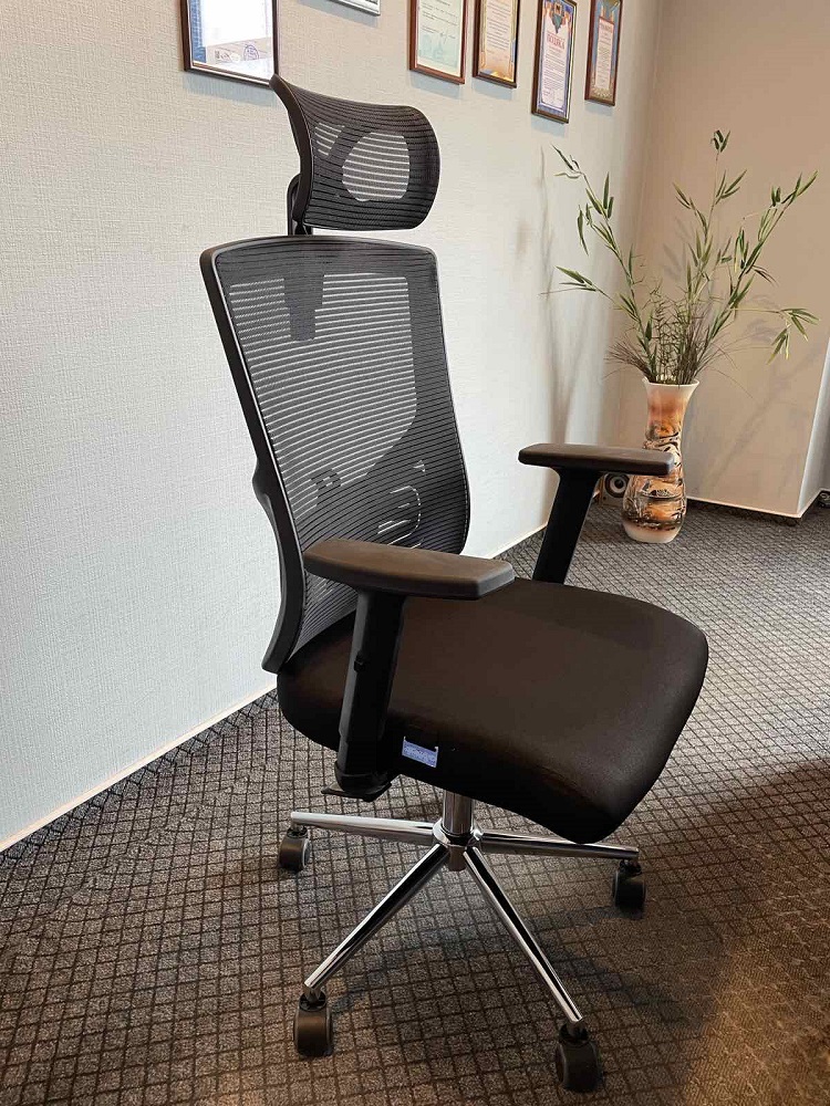 Rondi Mesh-kontorstol, Mesh Anyfix-mekanisme, sort - Billede 19