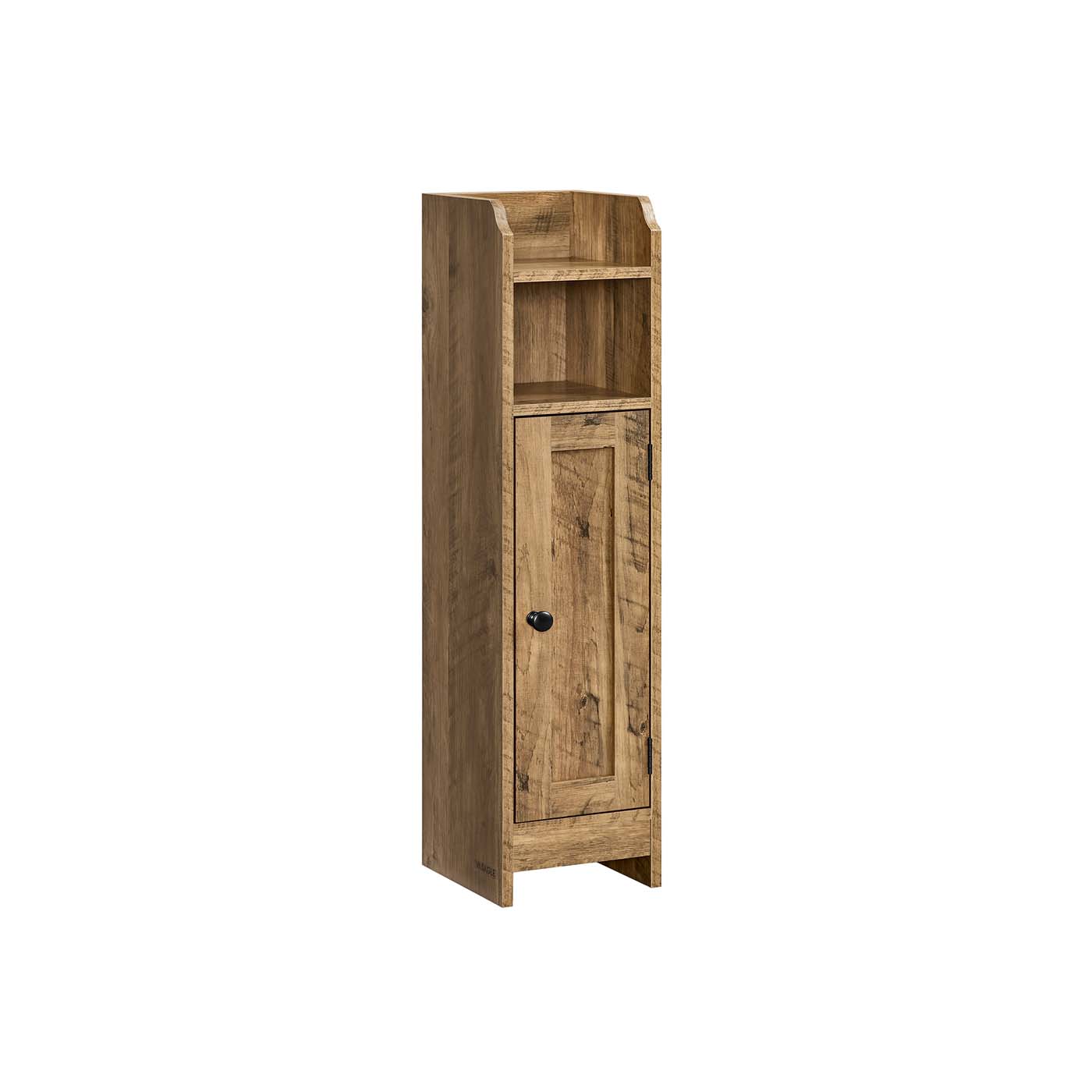 VASAGLE Narrow bathroom cabinet with door and shelf for small bathrooms