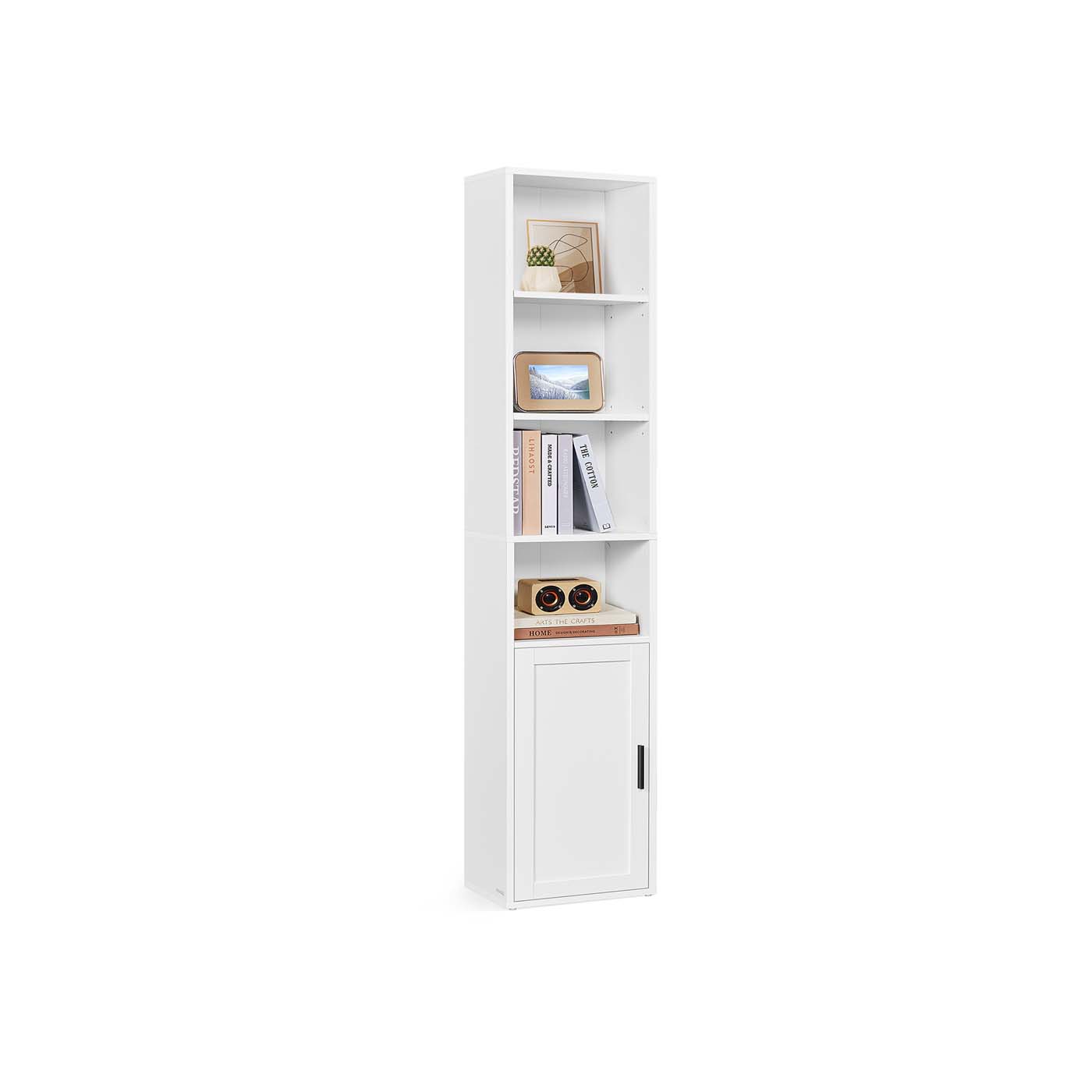 VASAGLE CUSTOS Collection 6-etagers hylde i skyhvid