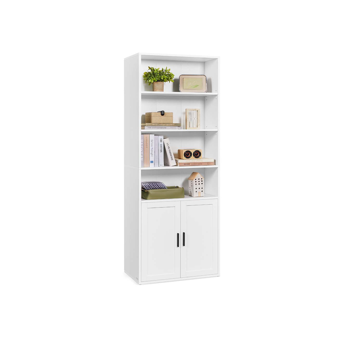 VASAGLE CUSTOS Collection 6-etagers hylde i skyhvid