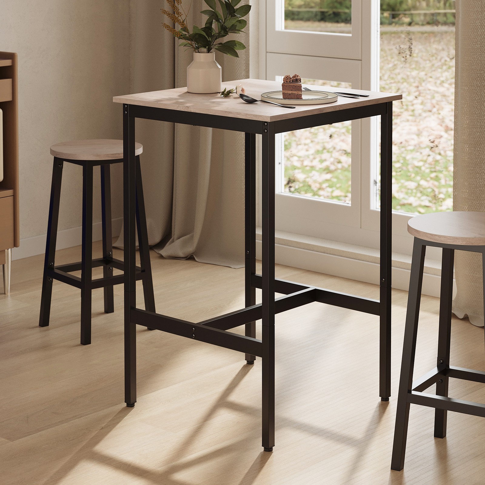 VASAGLE barbord, køkkenbord, stående bord