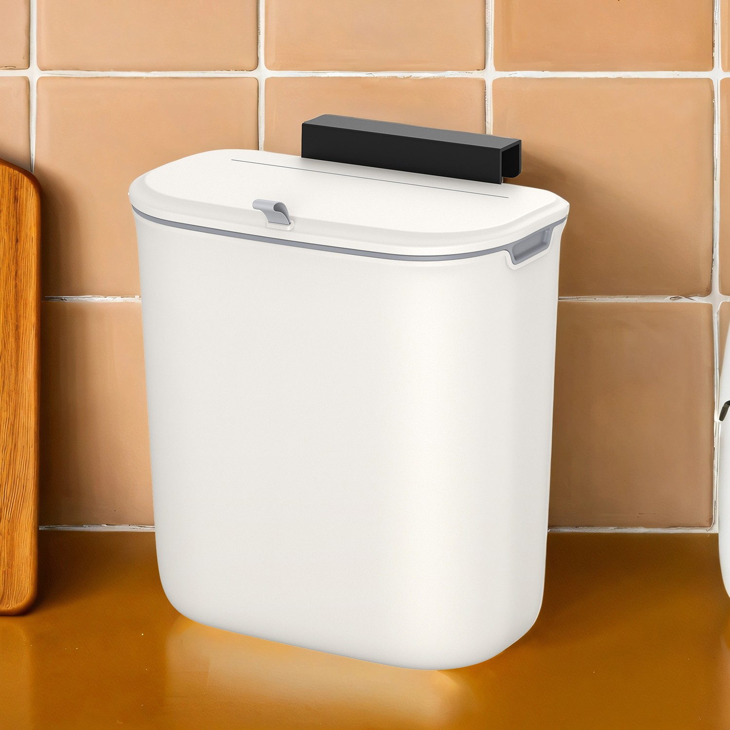 SONGMICS Compost Bin 9L White