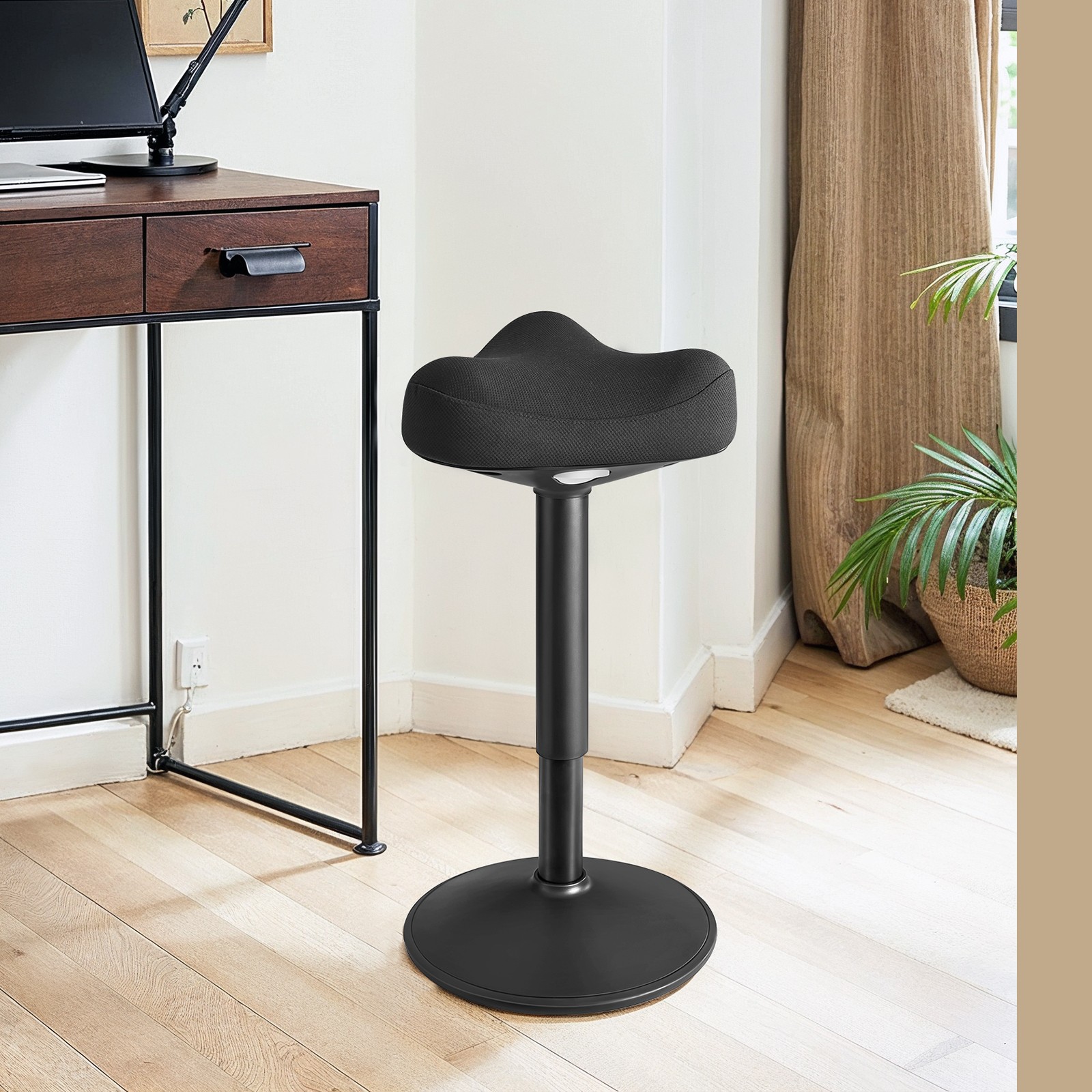SONGMICS Stool, 360° swivel, standing stool