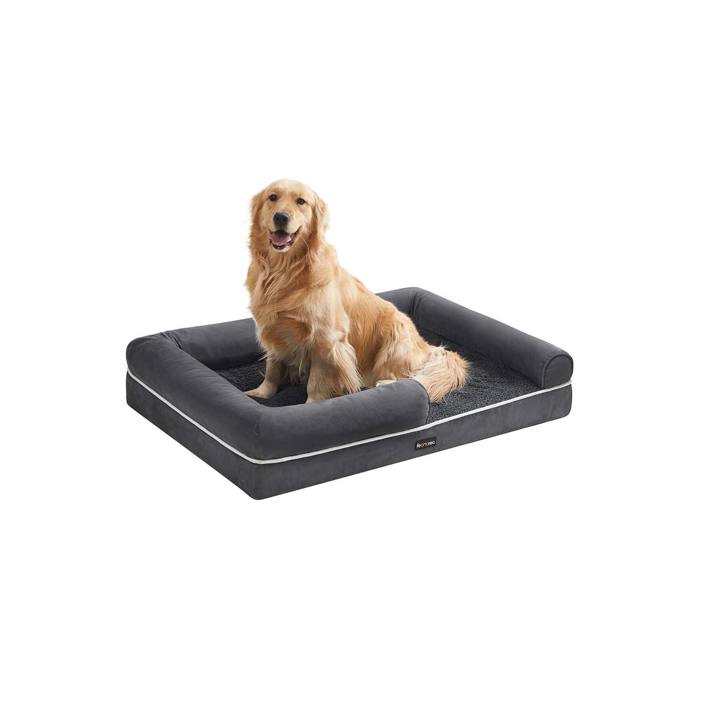Feandrea ortopædisk hundeseng 112 x 86 x 18 cm