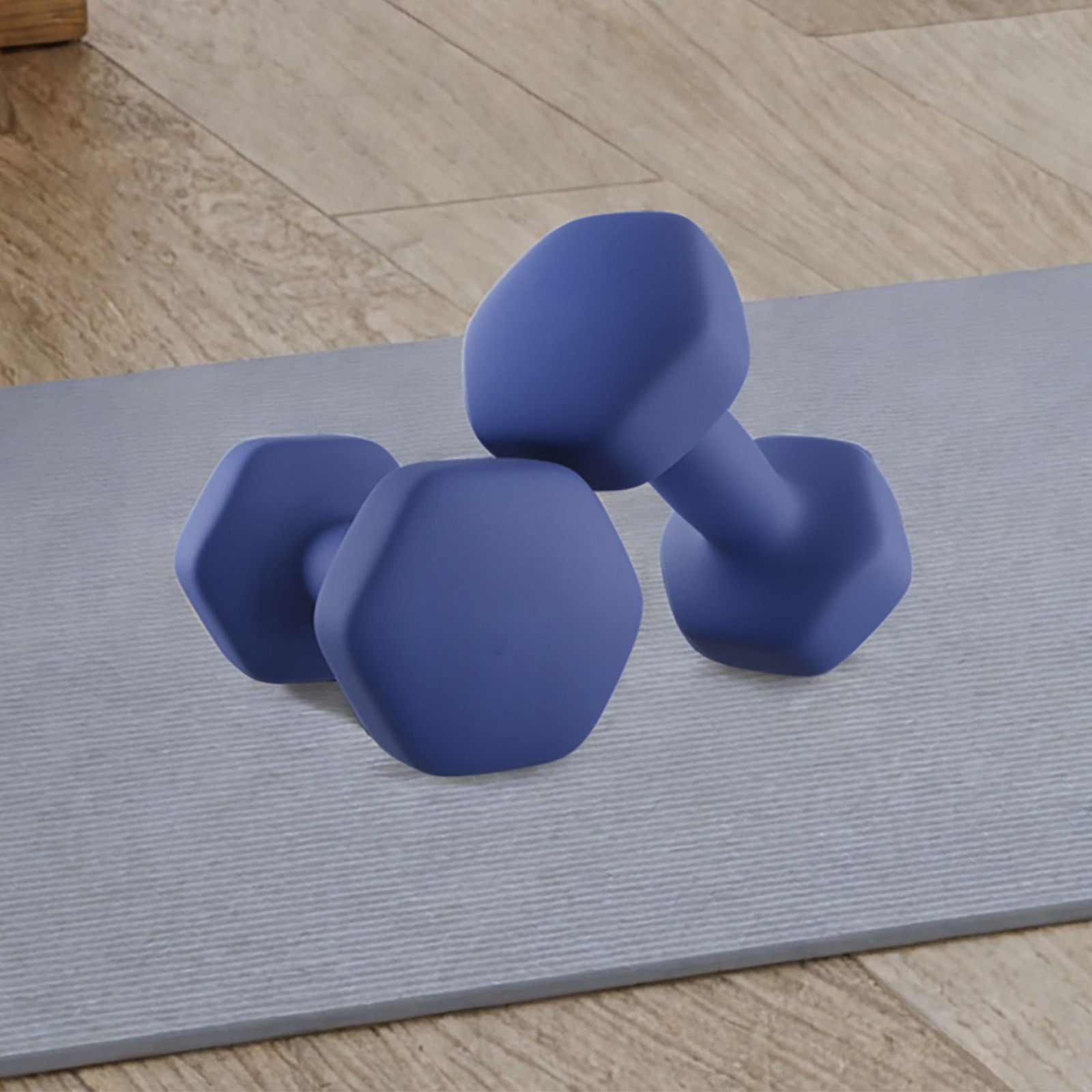 SONGMICS Dumbbells, Set of 2, 2 x 5 kg