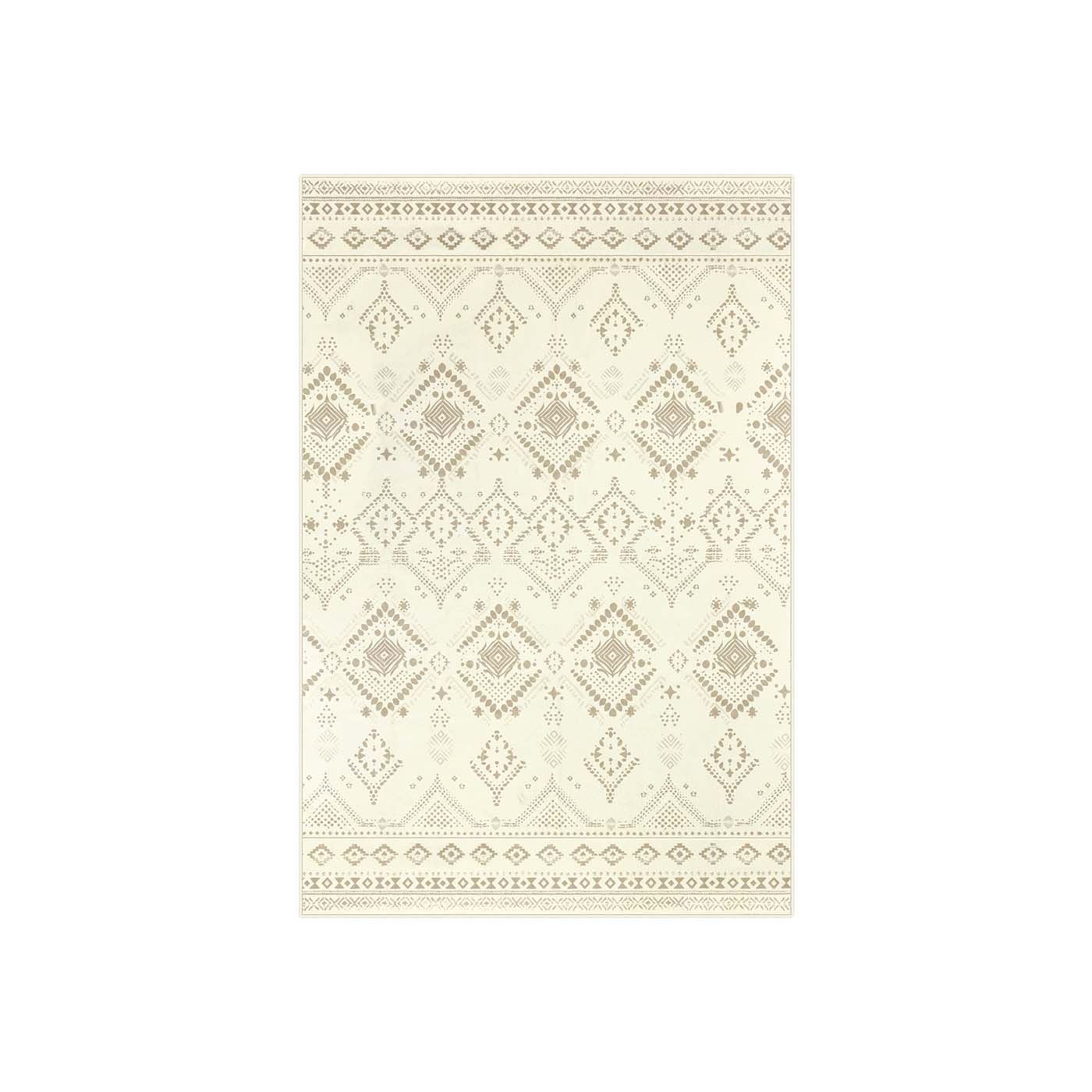 SONGMICS HOME Boho Rug 120 x 170 cm Fluffy Sand Beige