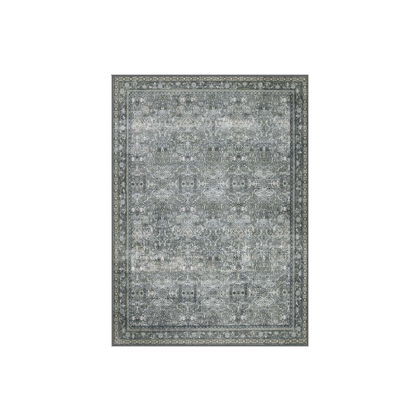 SONGMICS HOME Vintage-tyylinen matto 160 x 230 cm konepestävä liuskekivi