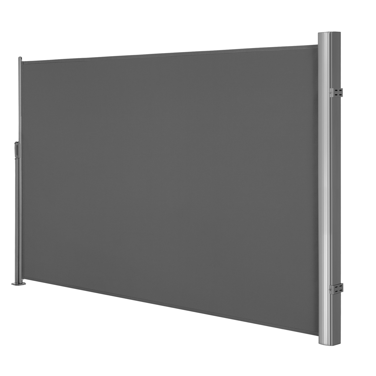 Side awning with aluminum alloy cassette, extendable, opaque - Image 2