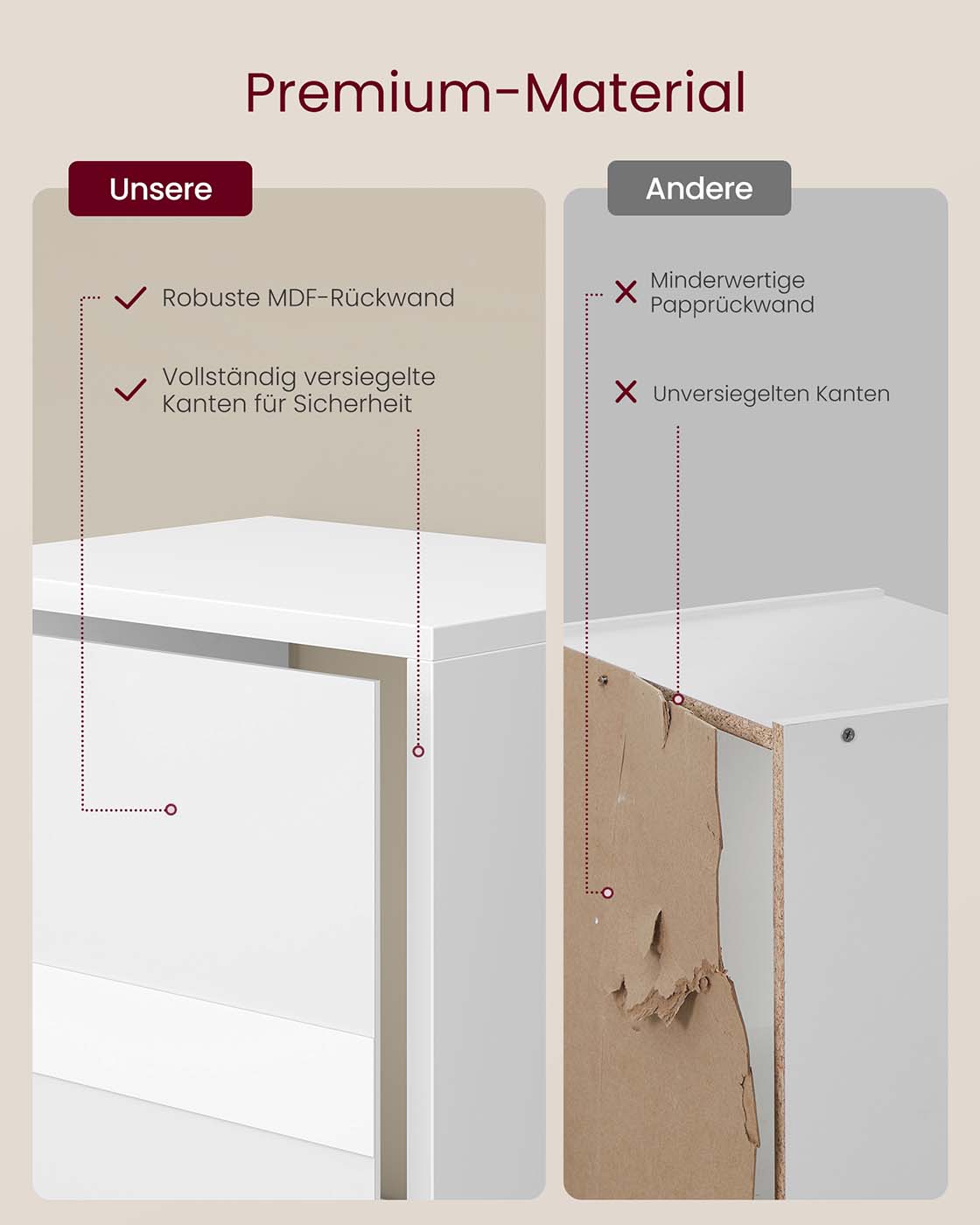 Bookcase with 3 open storage shelves - Image 5