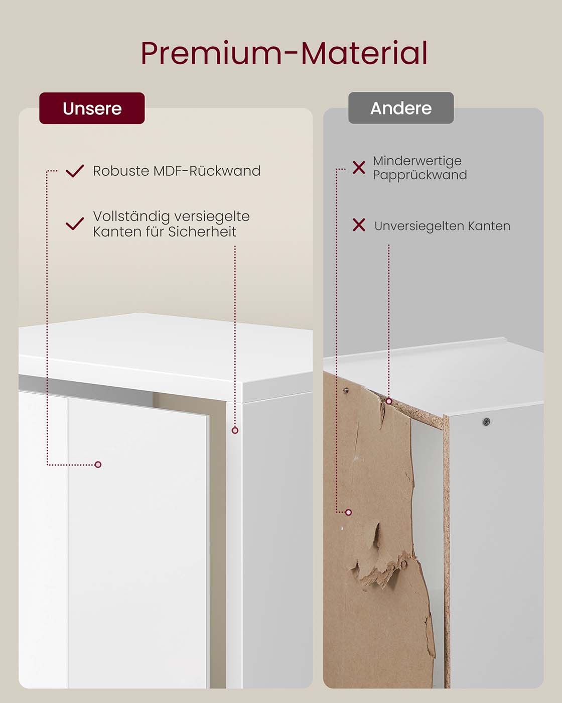 Bookcase with 4 open storage shelves - Image 6
