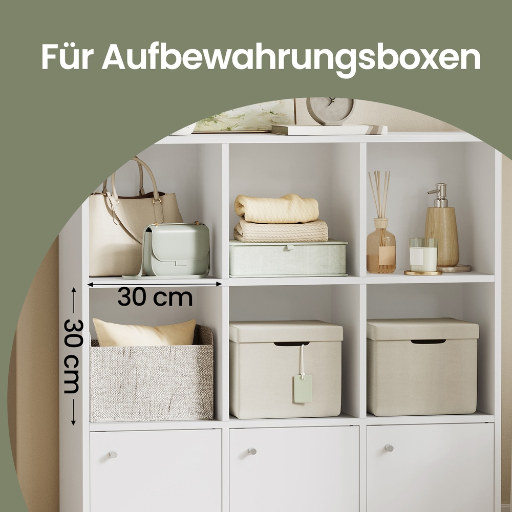 3-tier bookshelf, storage shelf, freestanding shelf - Image 7