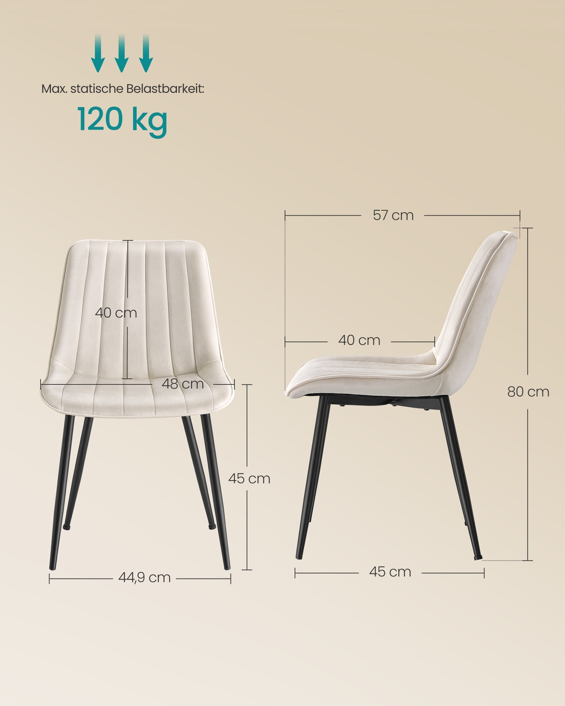Dining Chair Set of 2 - Image 5