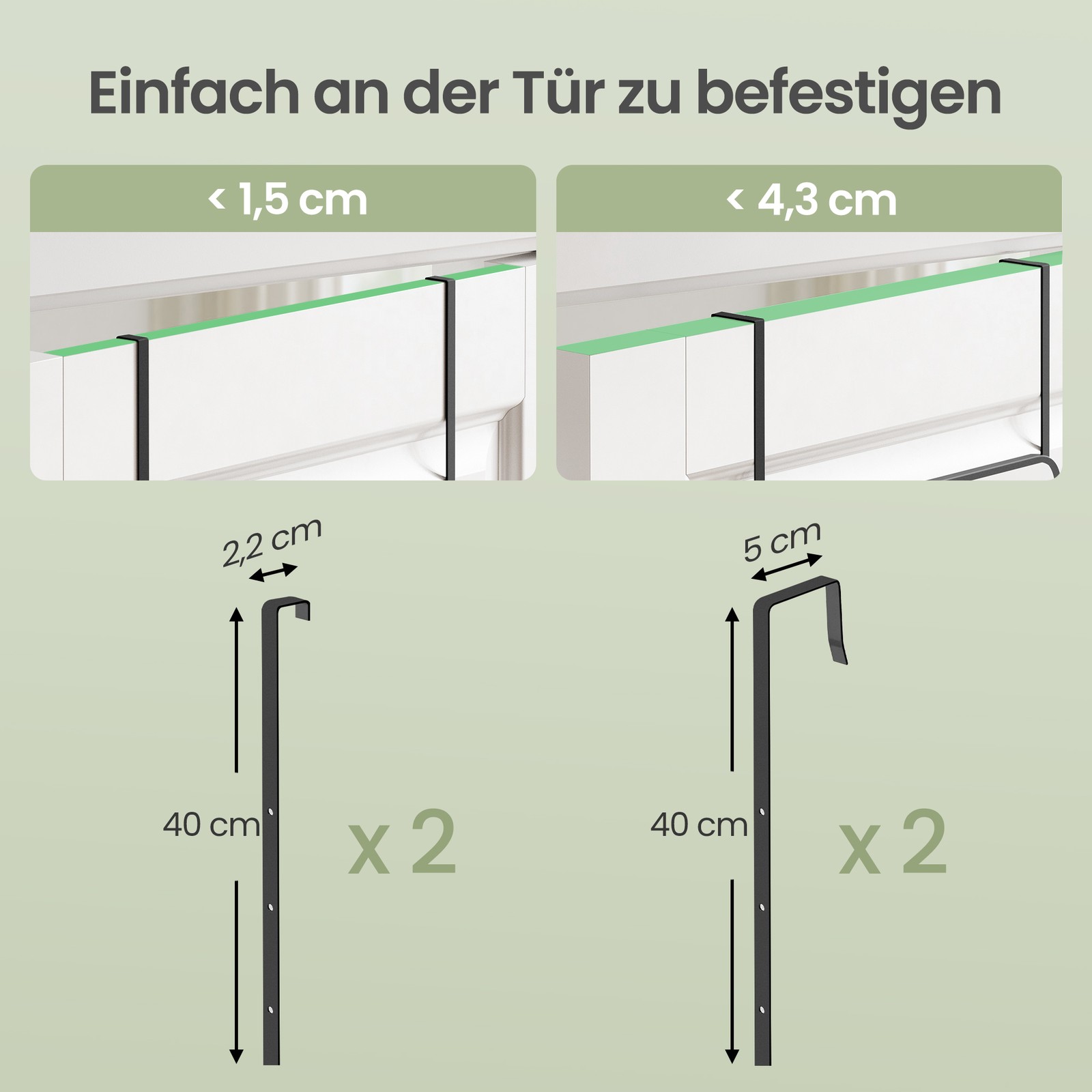 Full-length mirror, 120 x 40 cm, rectangular mirror - Image 7