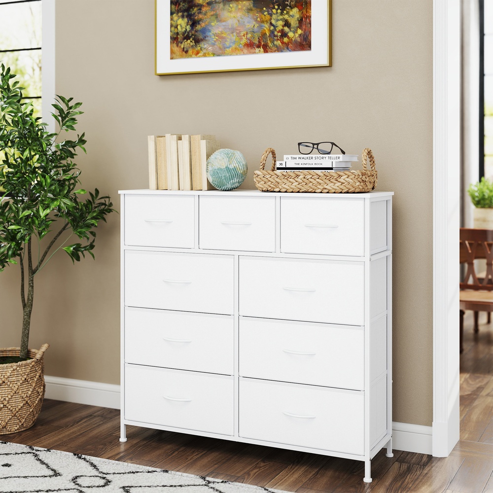 Chest of drawers, cabinet, 9 fabric drawers - Image 4