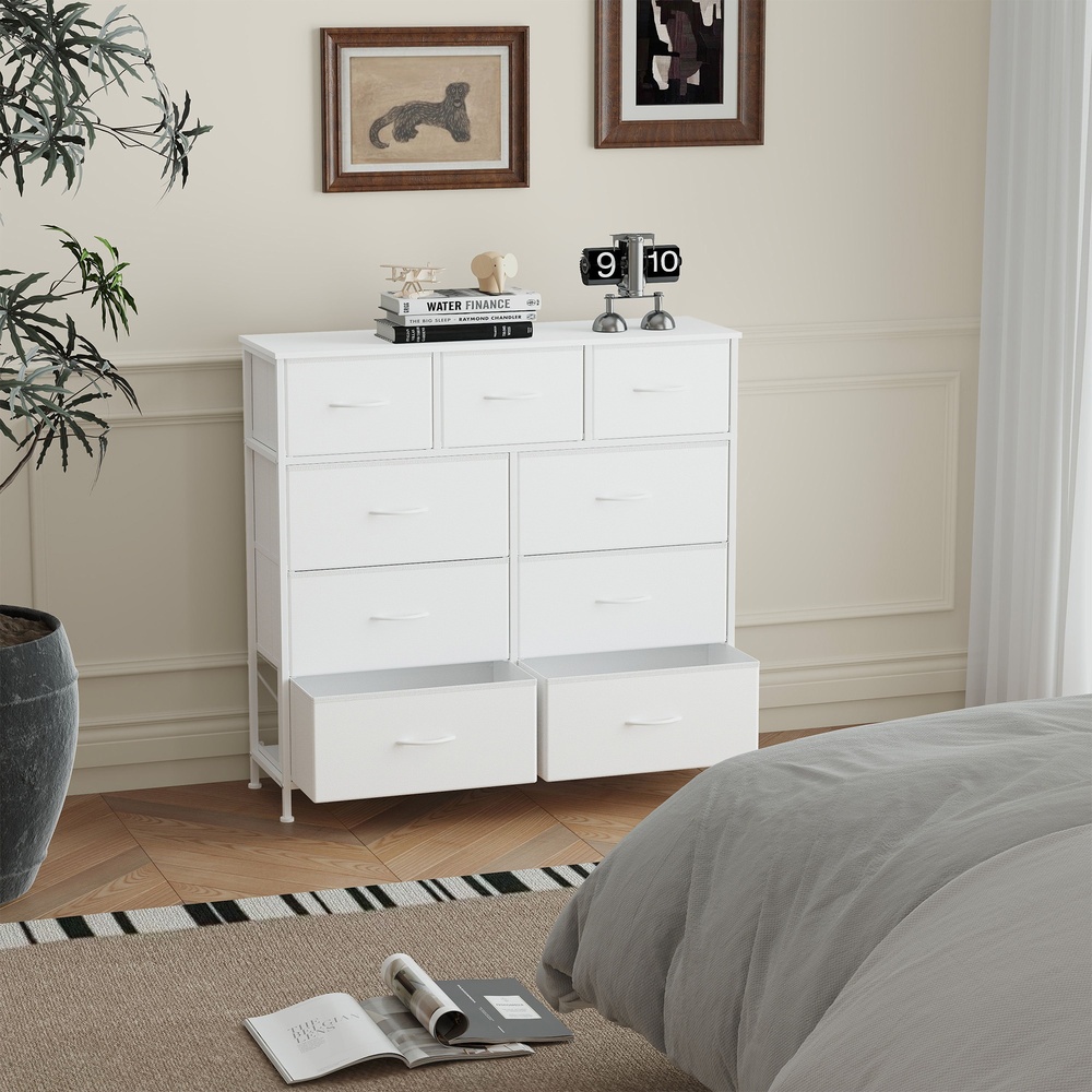 Chest of drawers, cabinet, 9 fabric drawers - Image 5